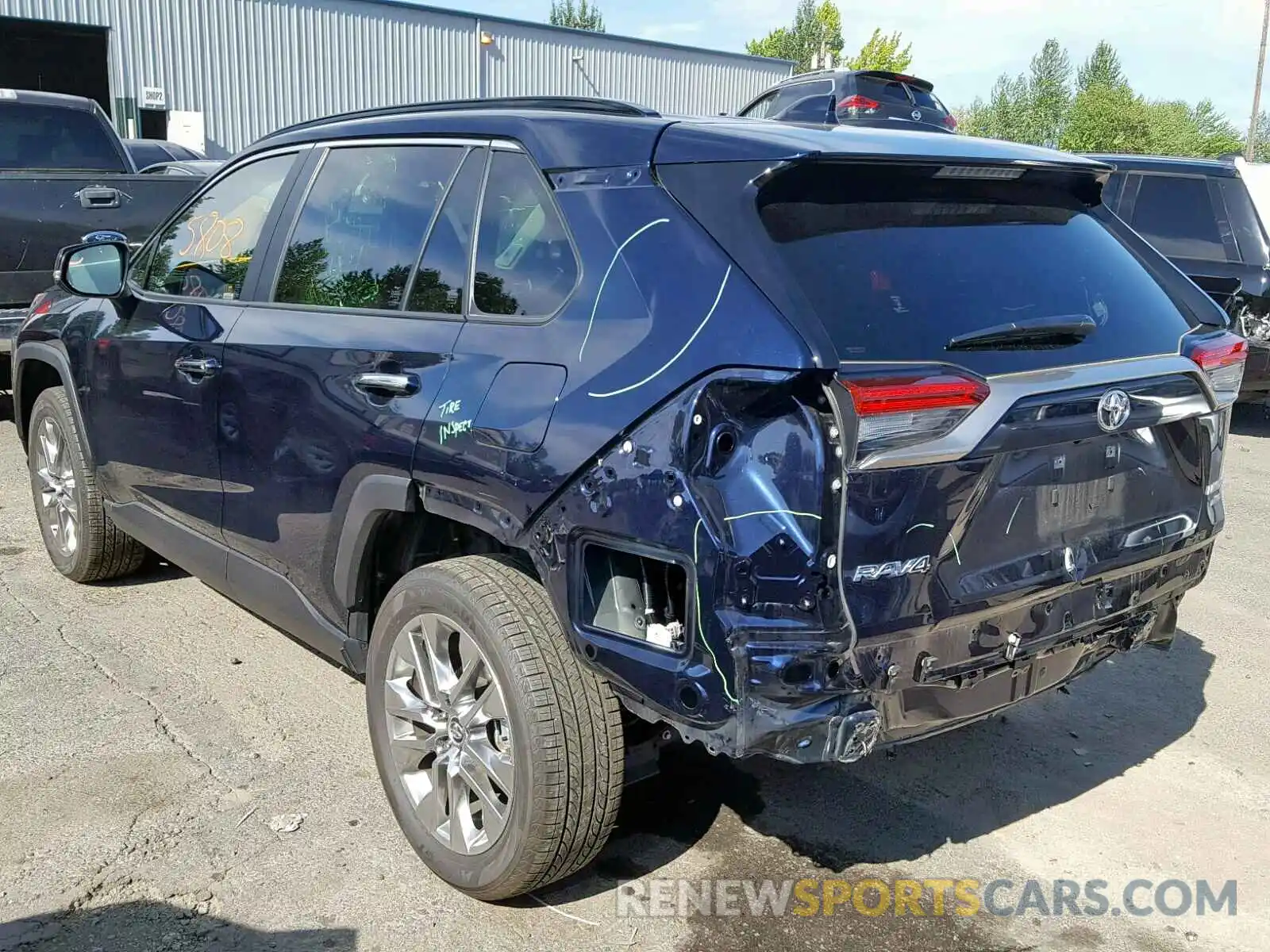 3 Photograph of a damaged car JTMN1RFV8KD501157 TOYOTA RAV4 LIMIT 2019