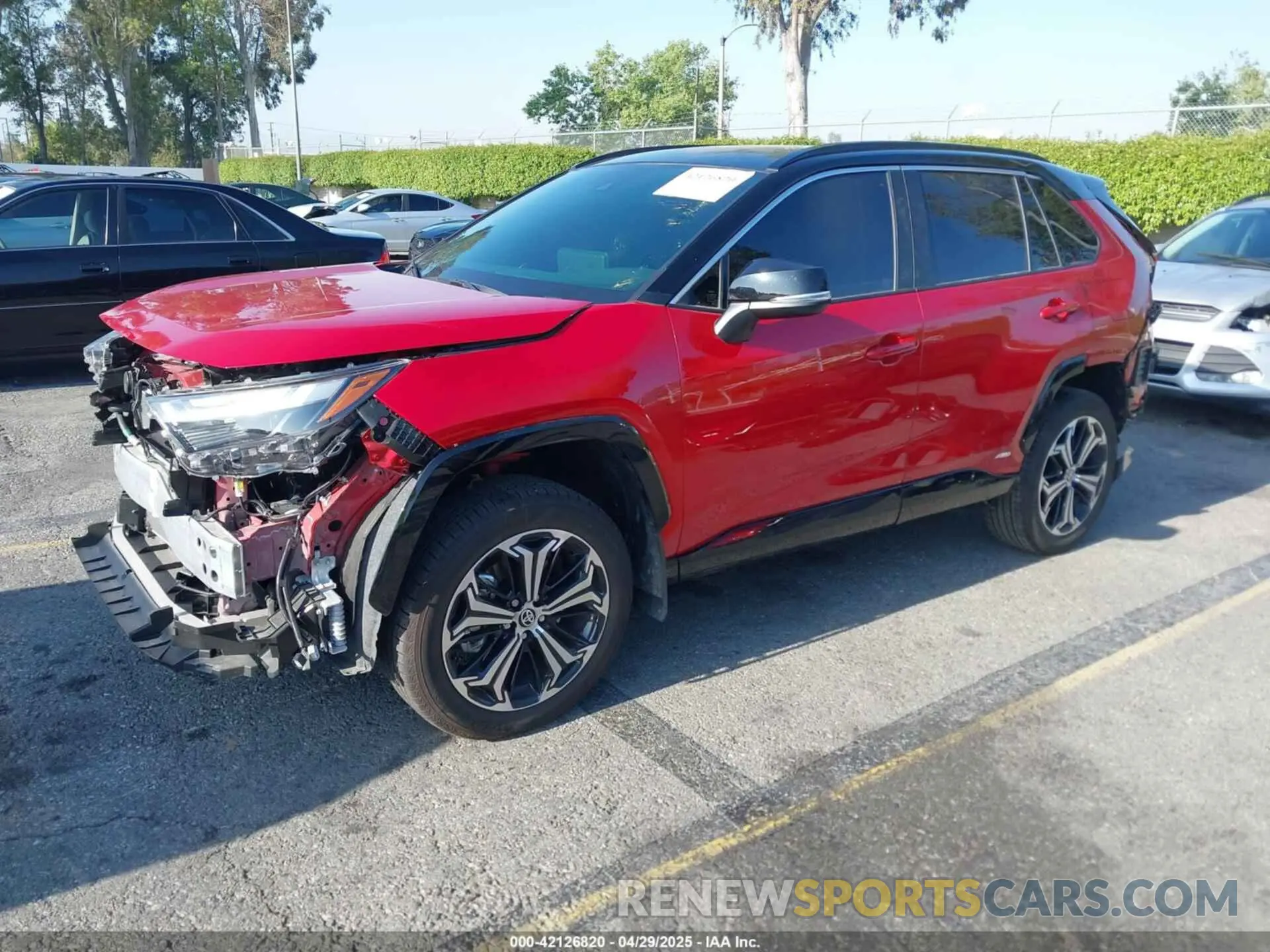 2 Photograph of a damaged car JTMEB3FVXSD244190 TOYOTA RAV4 PLUG-IN HYBRID 2025