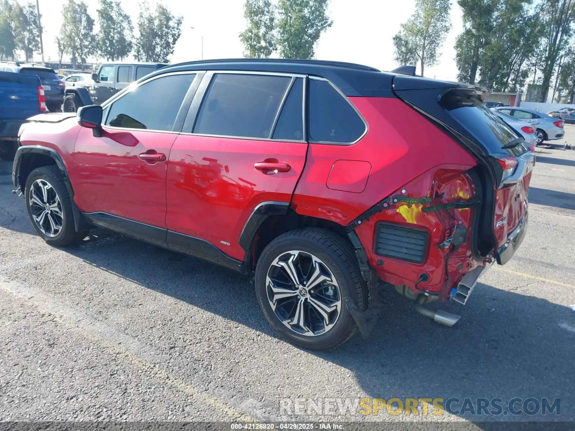 3 Photograph of a damaged car JTMEB3FVXSD244190 TOYOTA RAV4 PLUG-IN HYBRID 2025