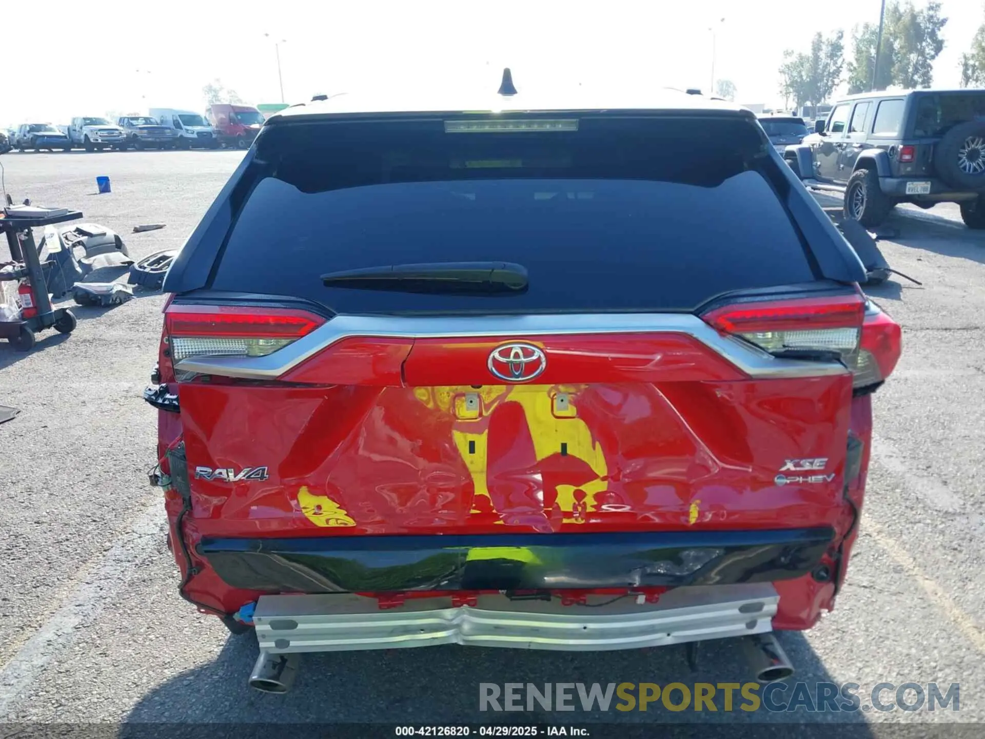 6 Photograph of a damaged car JTMEB3FVXSD244190 TOYOTA RAV4 PLUG-IN HYBRID 2025