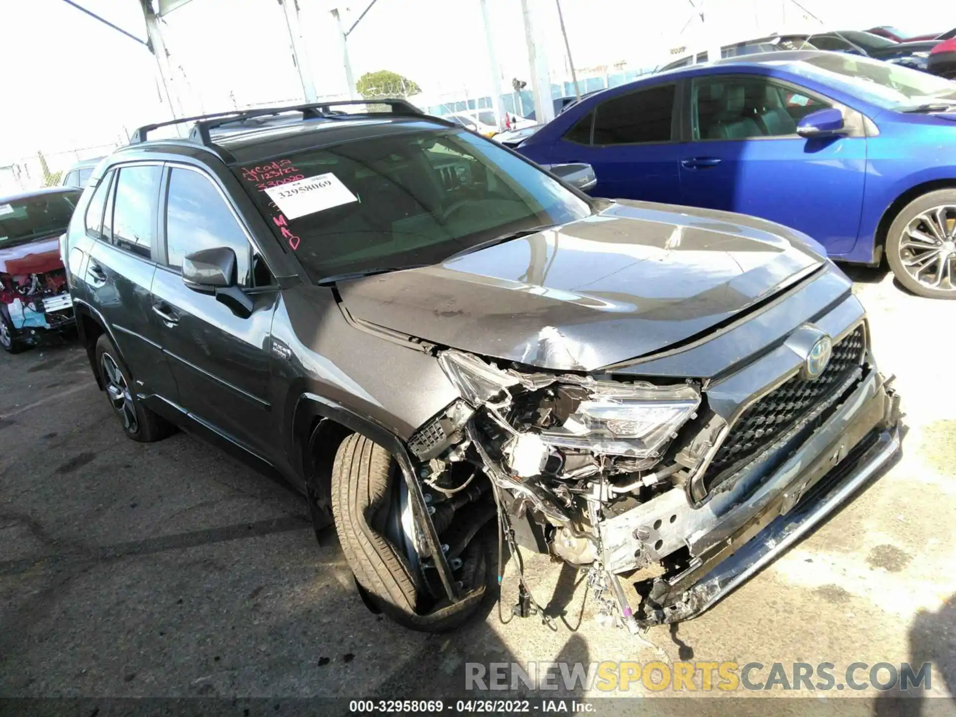 1 Photograph of a damaged car JTMAB3FV7MD036530 TOYOTA RAV4 PRIME 2021