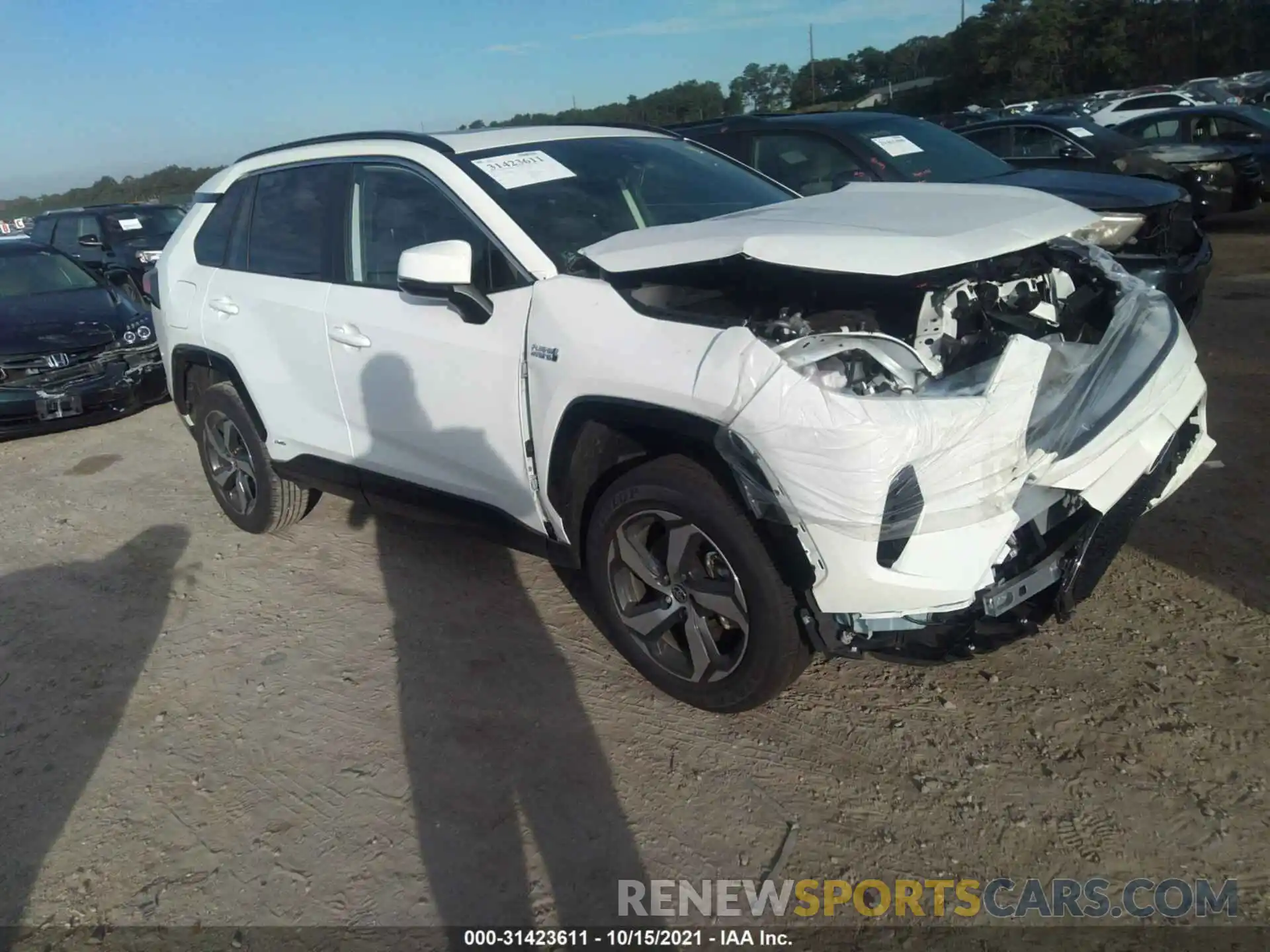 1 Photograph of a damaged car JTMAB3FV8MD040196 TOYOTA RAV4 PRIME 2021