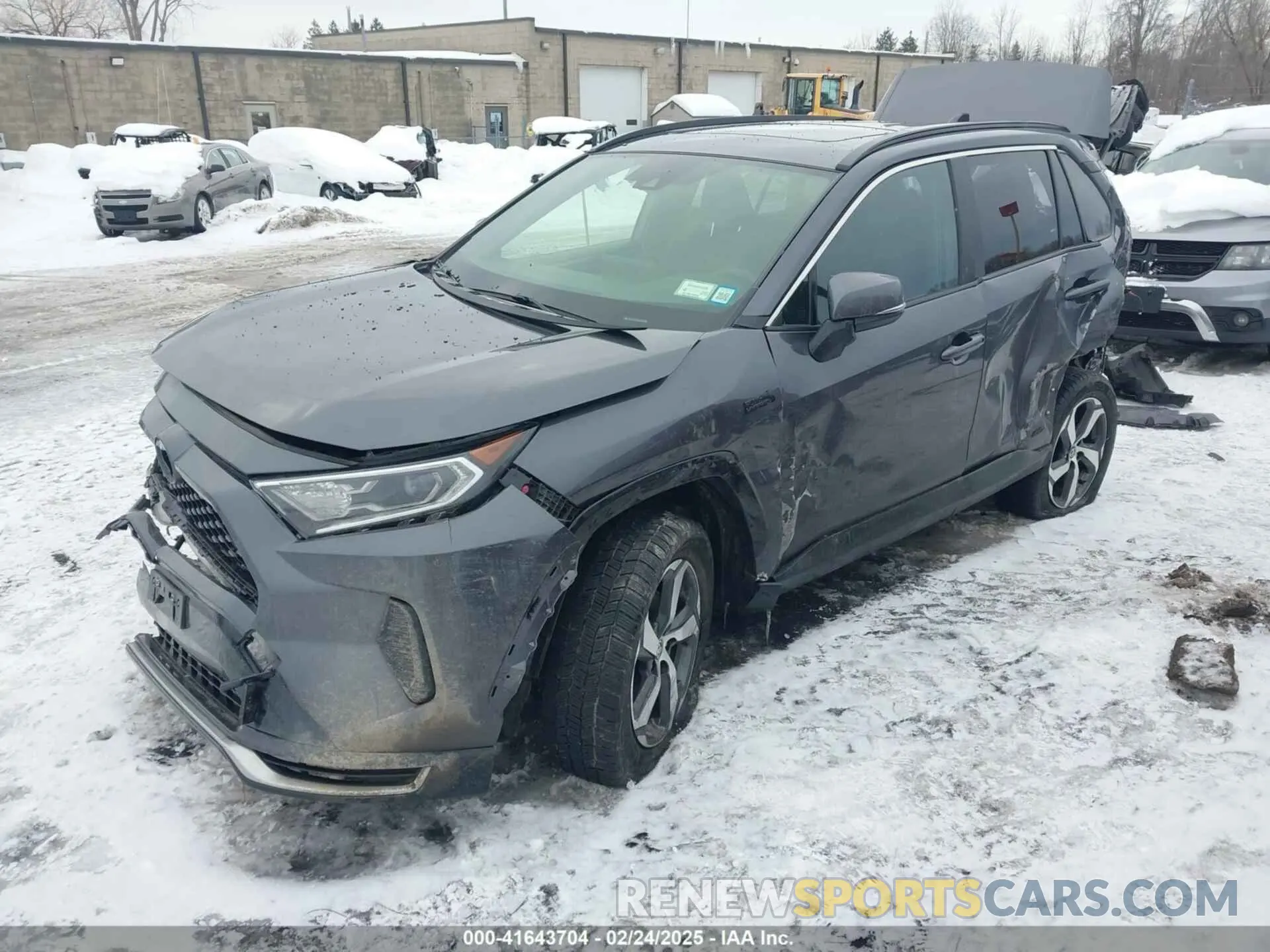 2 Photograph of a damaged car JTMAB3FV9MD025738 TOYOTA RAV4 PRIME 2021