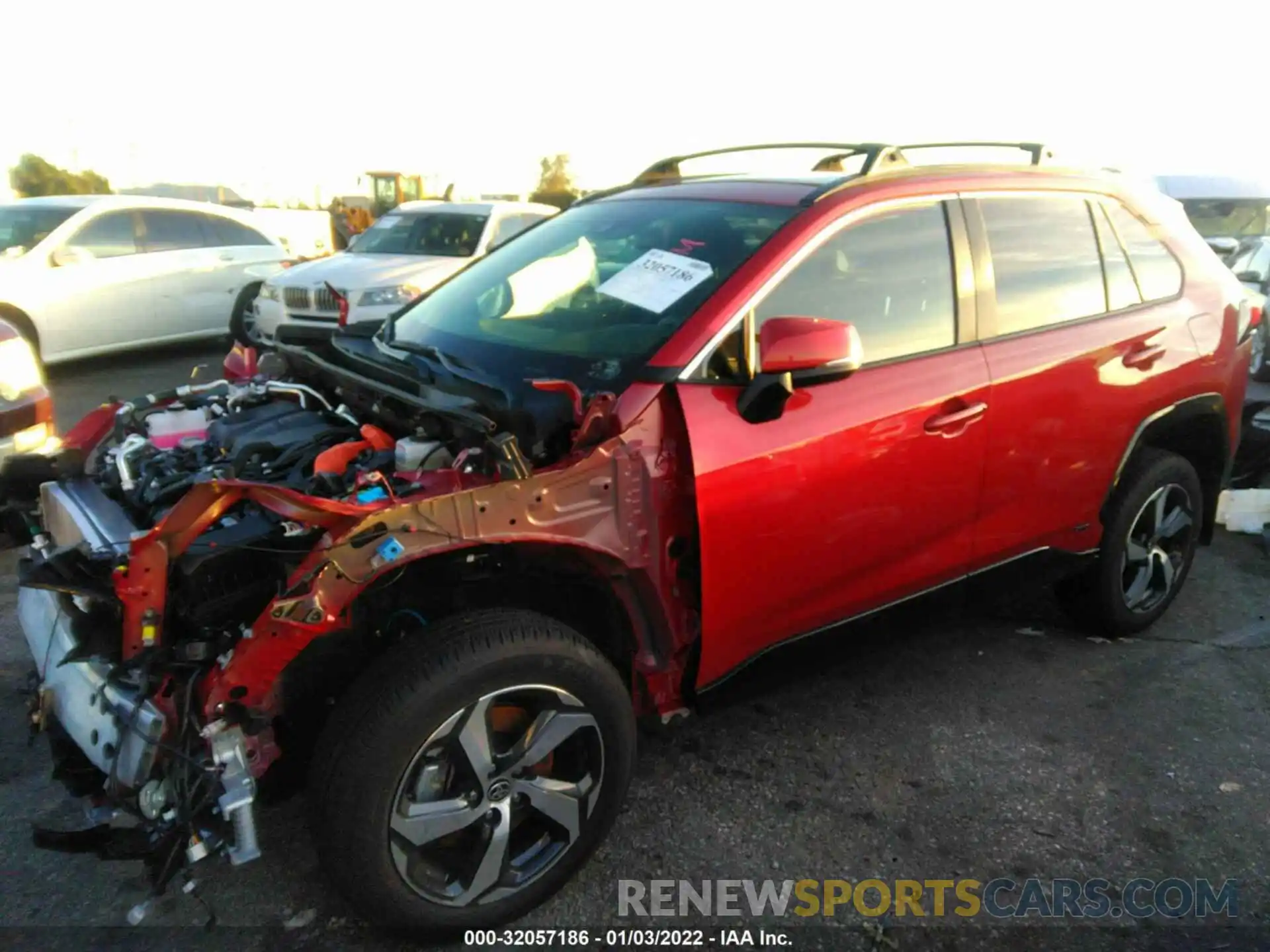 2 Photograph of a damaged car JTMAB3FV9MD040689 TOYOTA RAV4 PRIME 2021