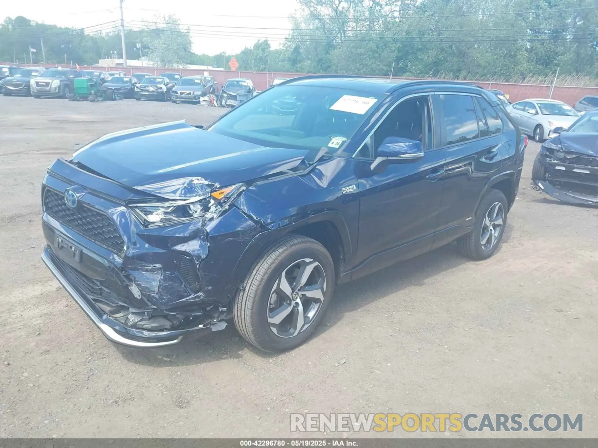 2 Photograph of a damaged car JTMAB3FVXMD052706 TOYOTA RAV4 PRIME 2021