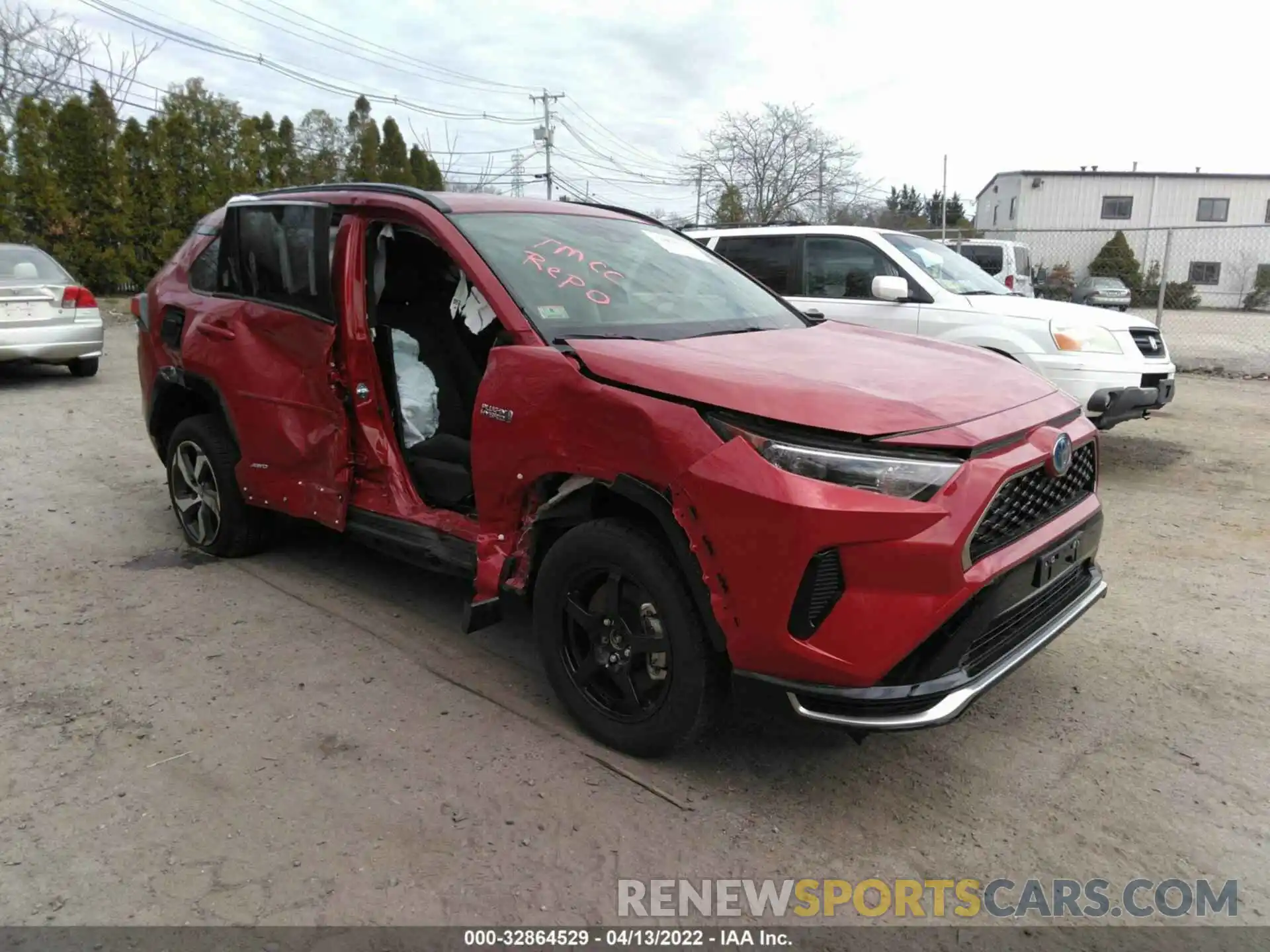 1 Photograph of a damaged car JTMCB3FV5MD044800 TOYOTA RAV4 PRIME 2021