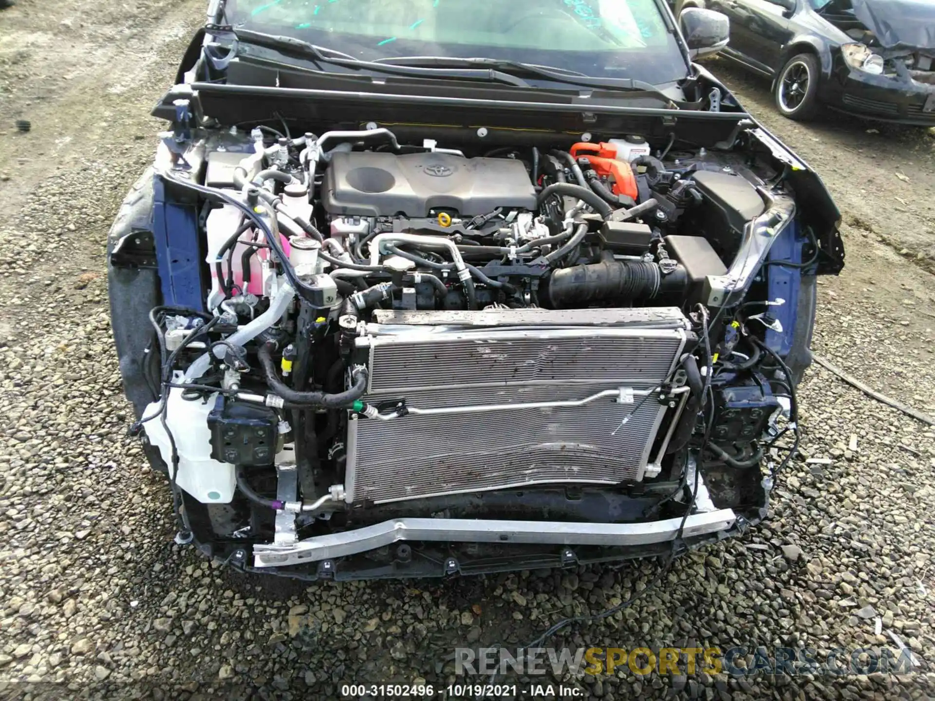 6 Photograph of a damaged car JTMEB3FV7MD012276 TOYOTA RAV4 PRIME 2021