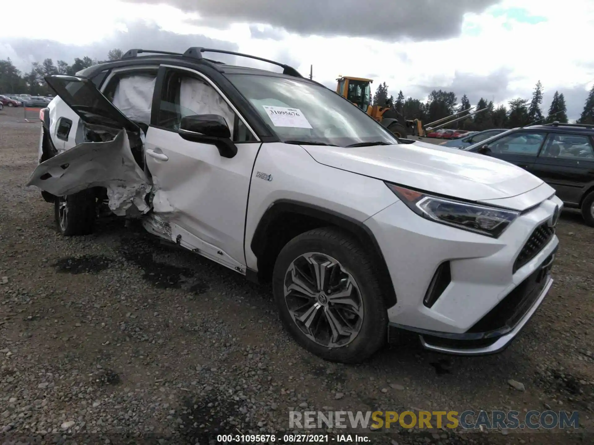 1 Photograph of a damaged car JTMEB3FV8MD016708 TOYOTA RAV4 PRIME 2021