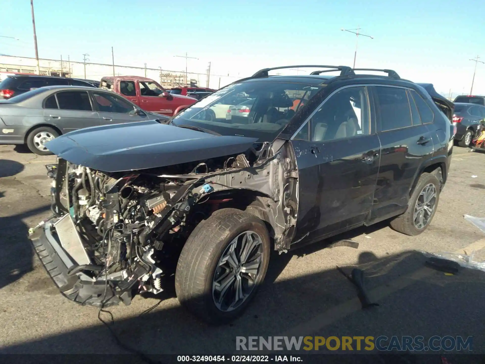 2 Photograph of a damaged car JTMFB3FV0MD013225 TOYOTA RAV4 PRIME 2021