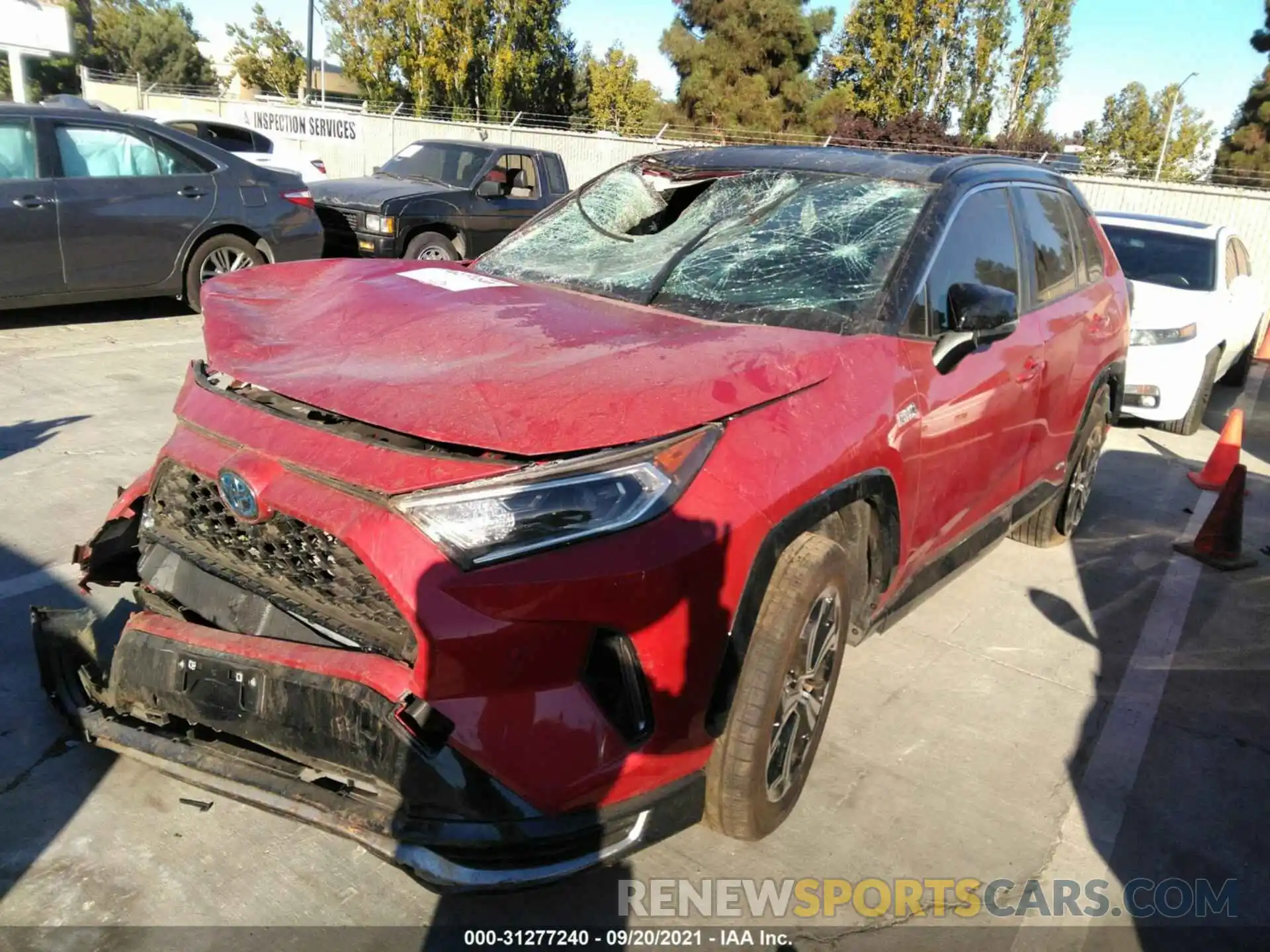 2 Photograph of a damaged car JTMFB3FV3MD010805 TOYOTA RAV4 PRIME 2021