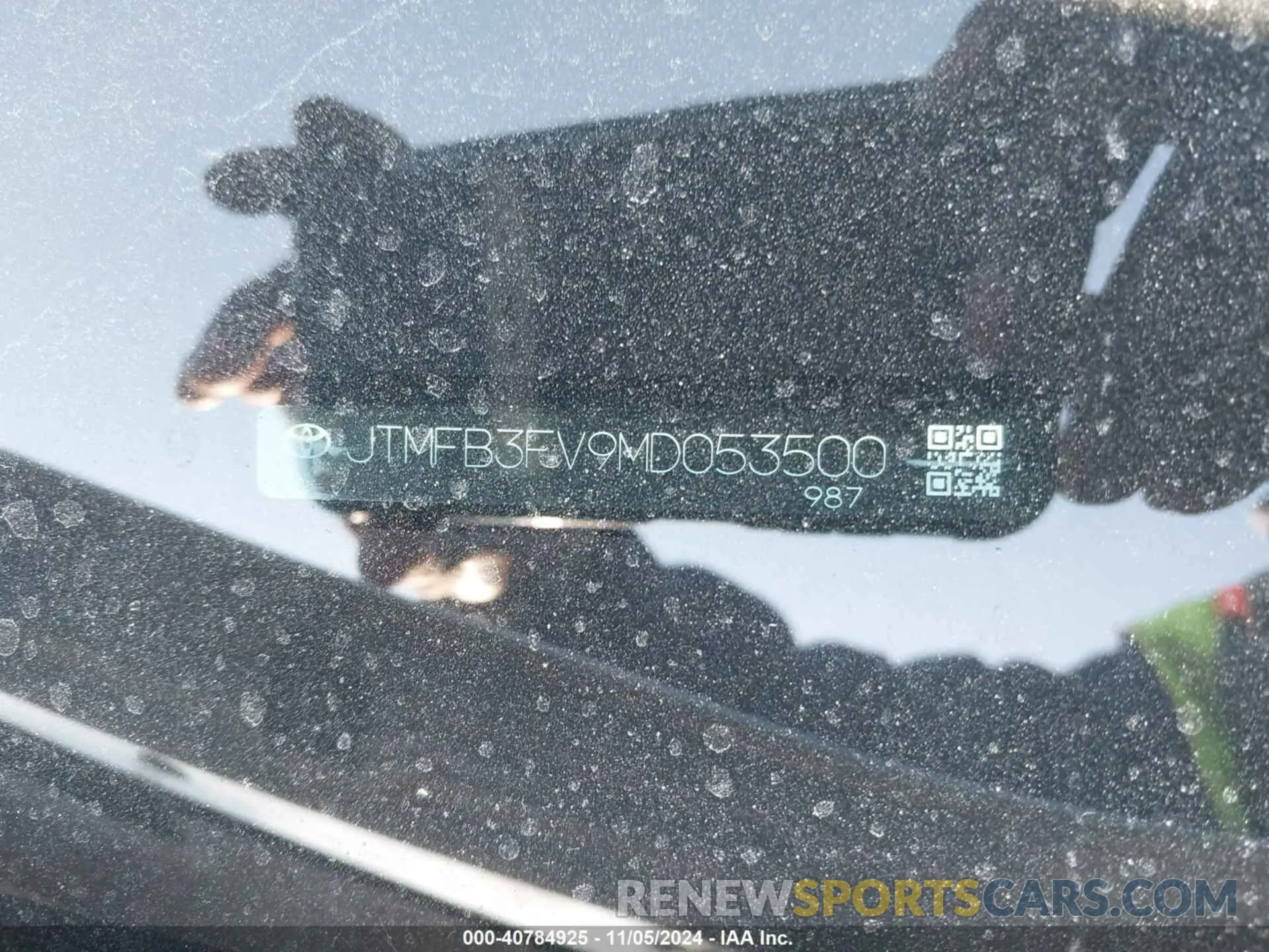 9 Photograph of a damaged car JTMFB3FV9MD053500 TOYOTA RAV4 PRIME 2021