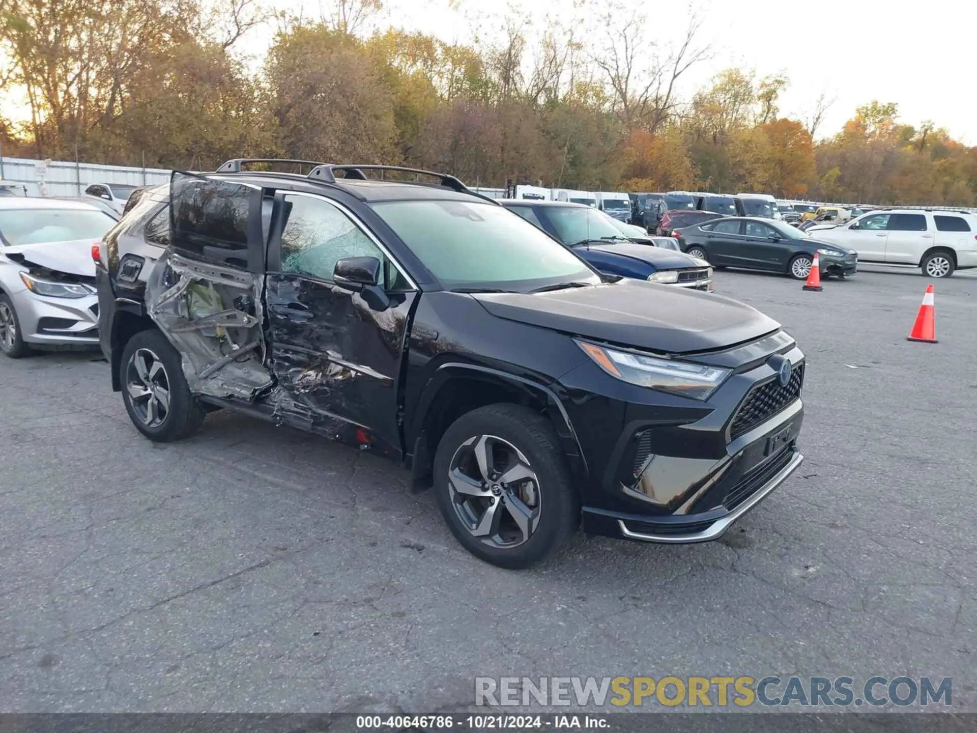 1 Photograph of a damaged car JTMAB3FV3ND106512 TOYOTA RAV4 PRIME 2022