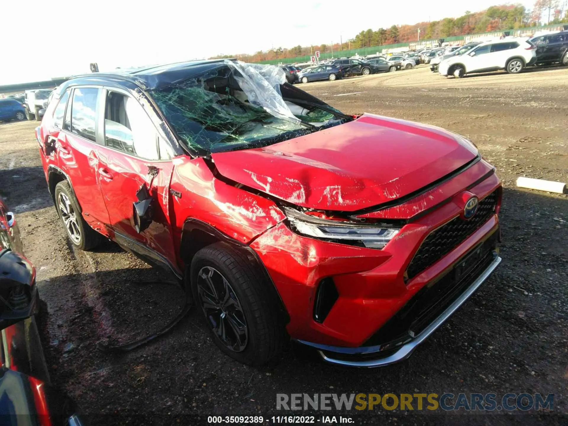 1 Photograph of a damaged car JTMEB3FVXND083134 TOYOTA RAV4 PRIME 2022