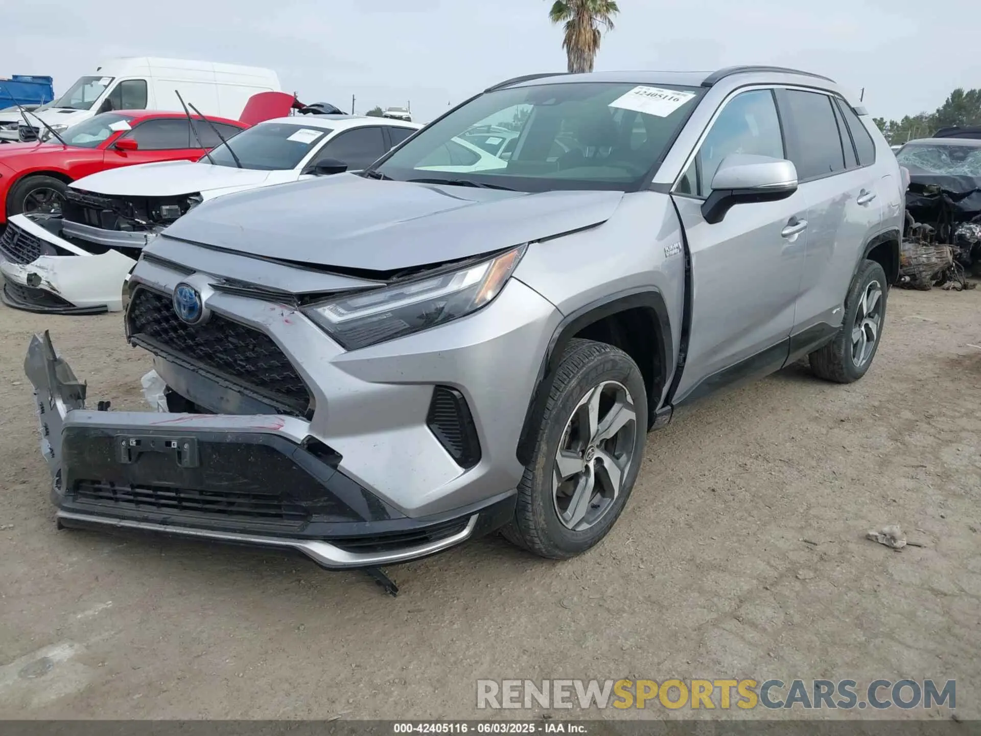 2 Photograph of a damaged car JTMAB3FV2PD152500 TOYOTA RAV4 PRIME 2023