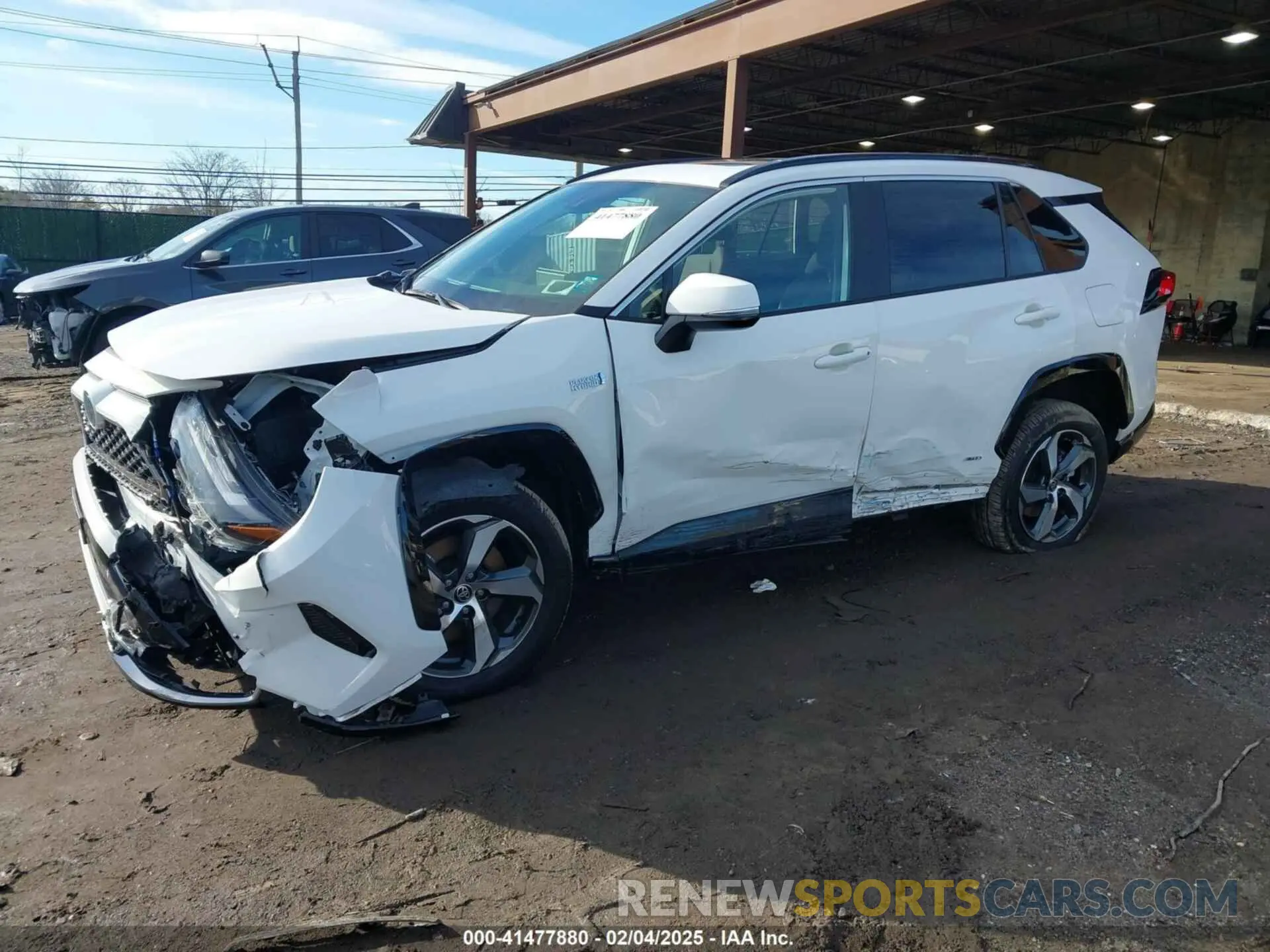 2 Photograph of a damaged car JTMAB3FV5PD129647 TOYOTA RAV4 PRIME 2023