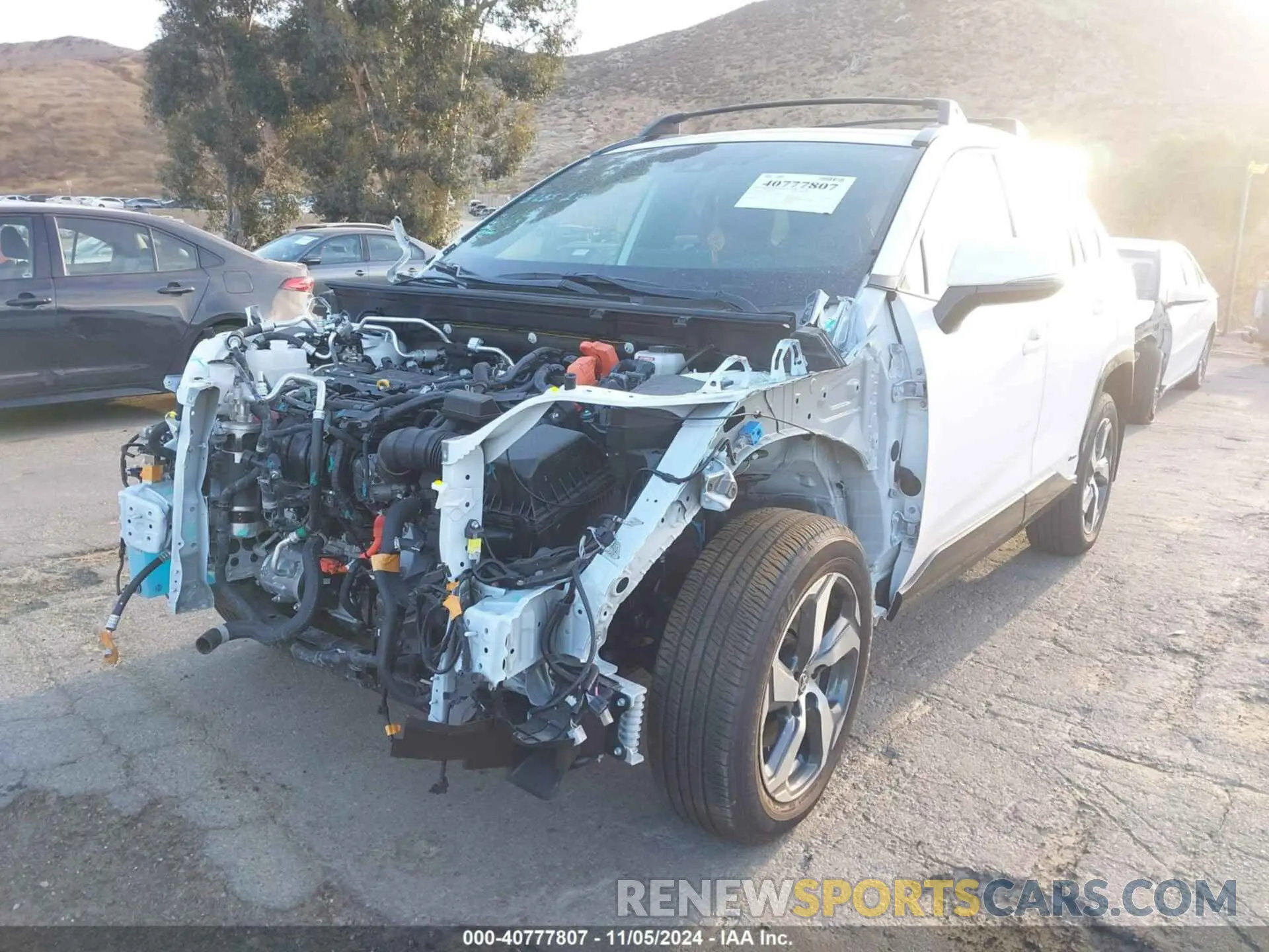 2 Photograph of a damaged car JTMAB3FV4RD182732 TOYOTA RAV4 PRIME 2024