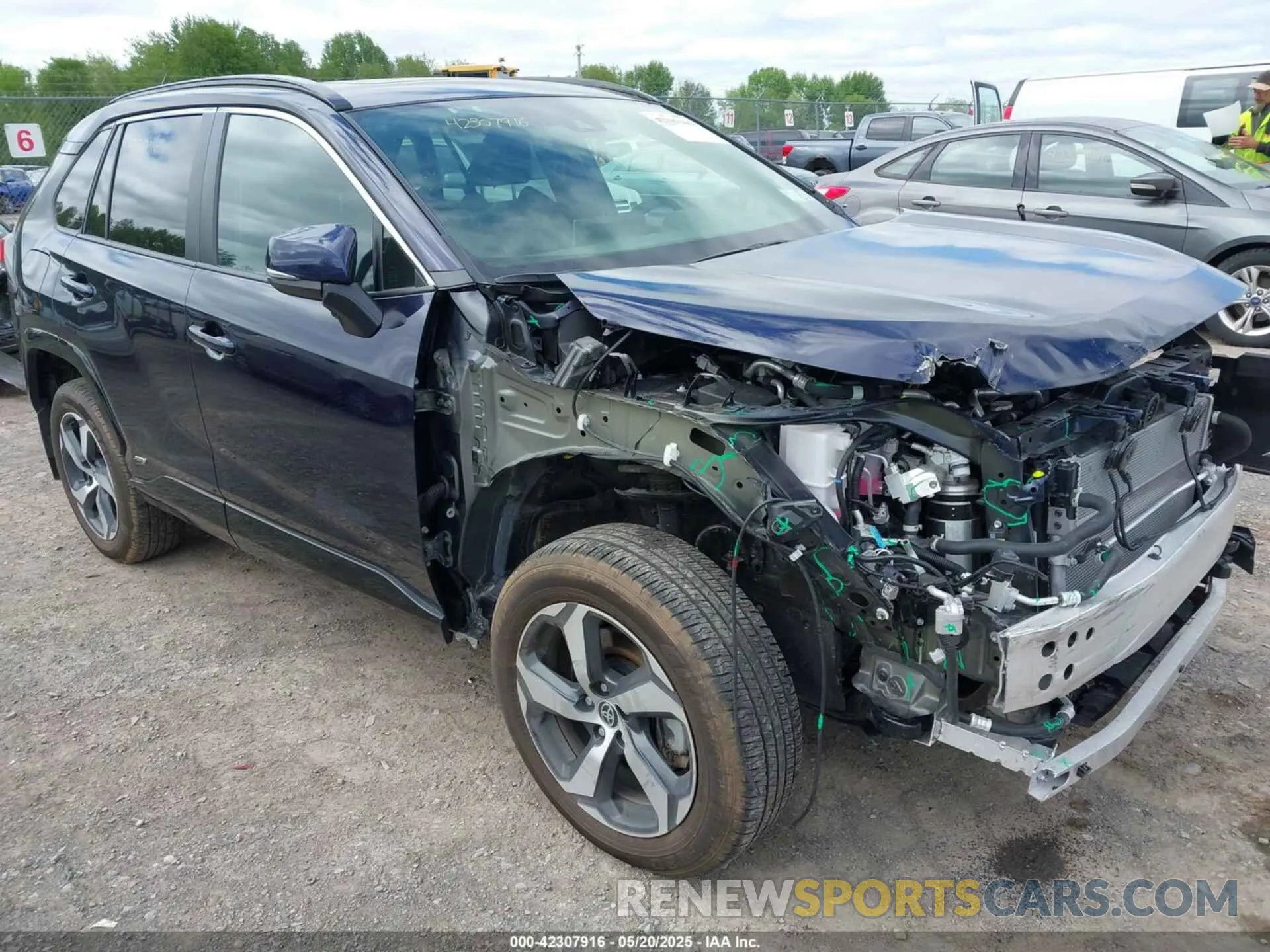 1 Photograph of a damaged car JTMAB3FV6RD167603 TOYOTA RAV4 PRIME 2024
