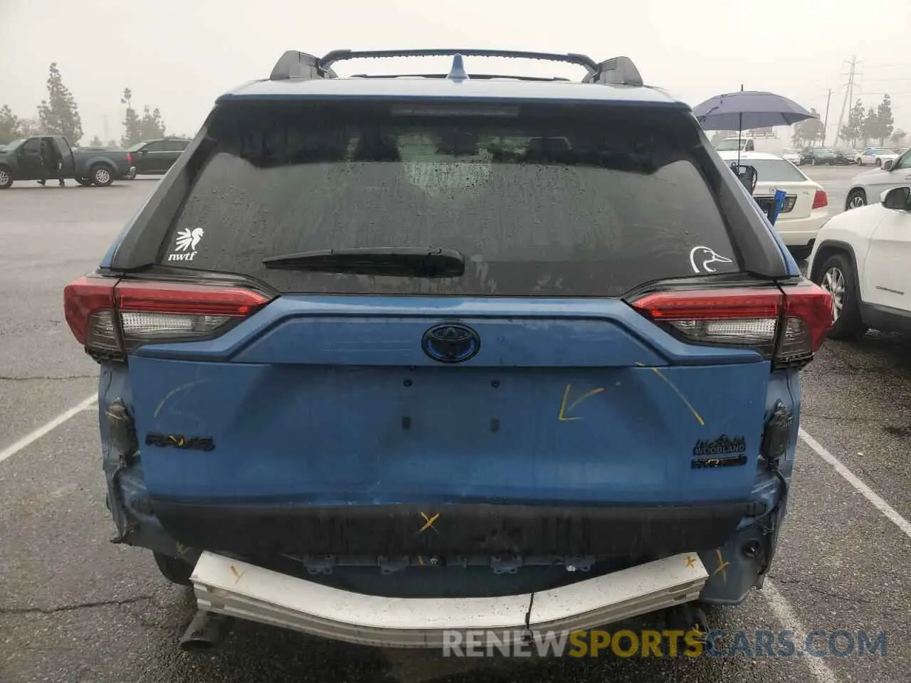 6 Photograph of a damaged car 2T3UWRFV0PW174552 TOYOTA RAV4 WOODL 2023
