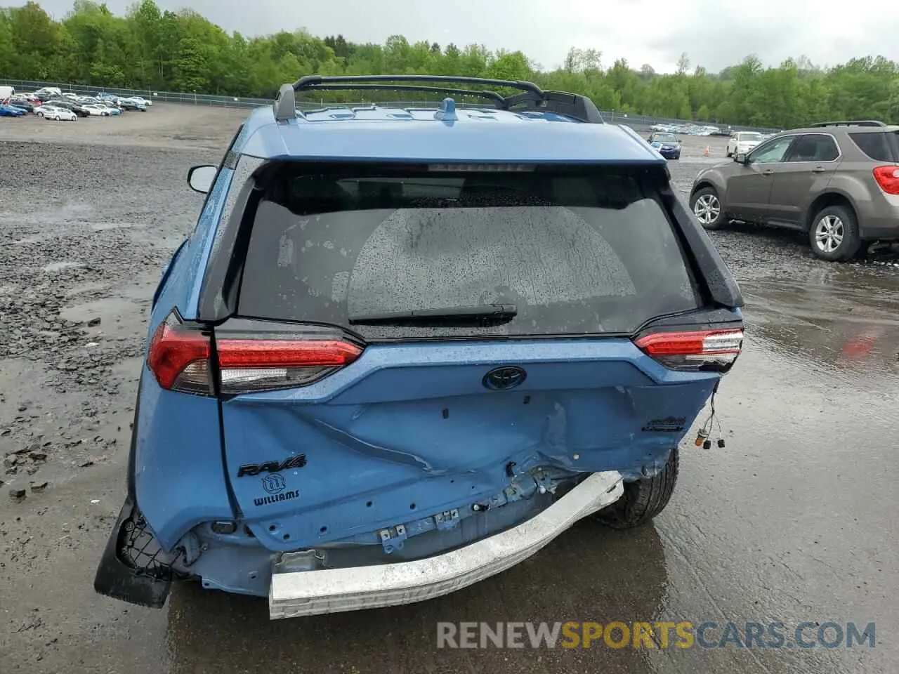 6 Photograph of a damaged car 2T3UWRFV5PW176510 TOYOTA RAV4 WOODL 2023