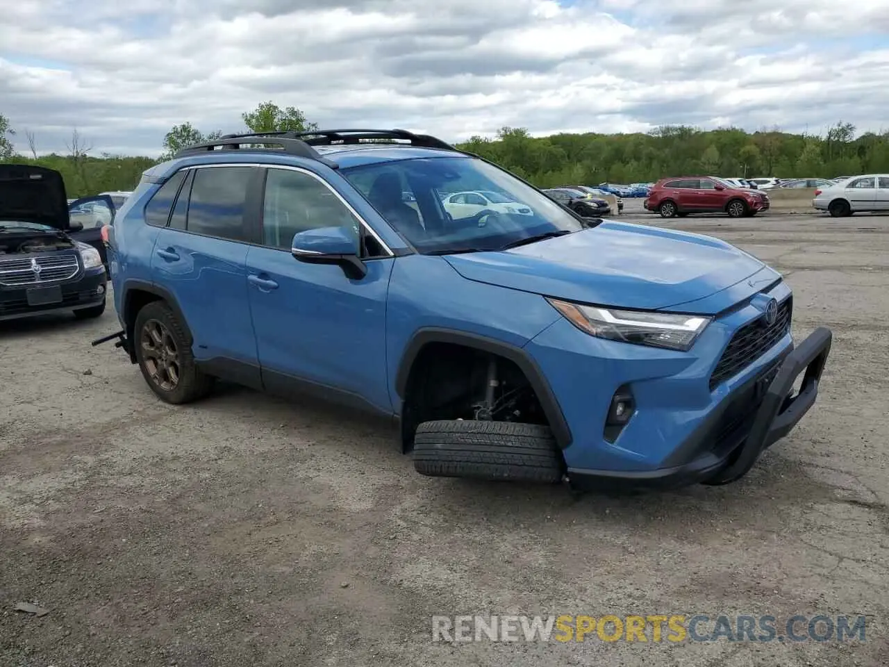 4 Photograph of a damaged car 2T3UWRFV6PW152961 TOYOTA RAV4 WOODL 2023