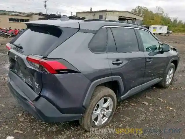 4 Photograph of a damaged car 2T3P1RFV9KC009539 TOYOTA RAV4 XLE 2019