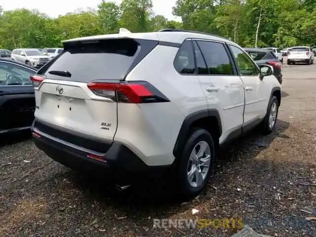 4 Photograph of a damaged car JTMP1RFV8KD004165 TOYOTA RAV4 XLE 2019