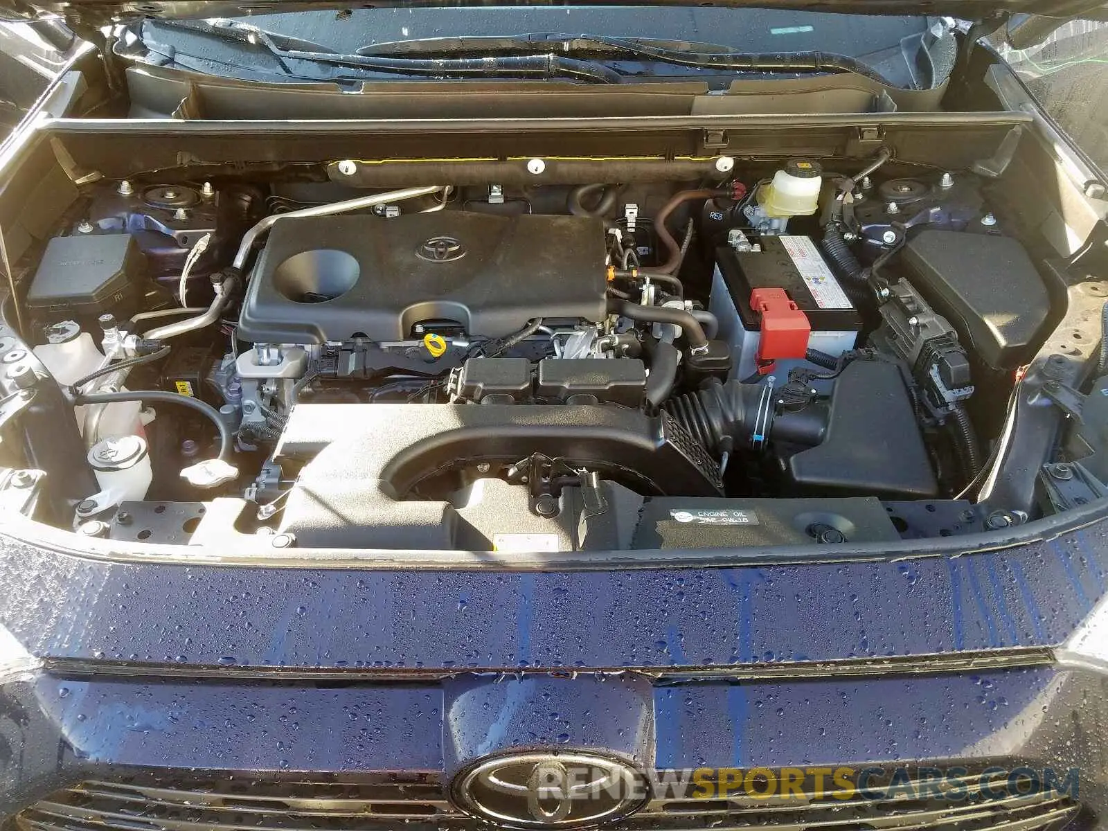7 Photograph of a damaged car JTMW1RFV1KD022504 TOYOTA RAV4 XLE 2019