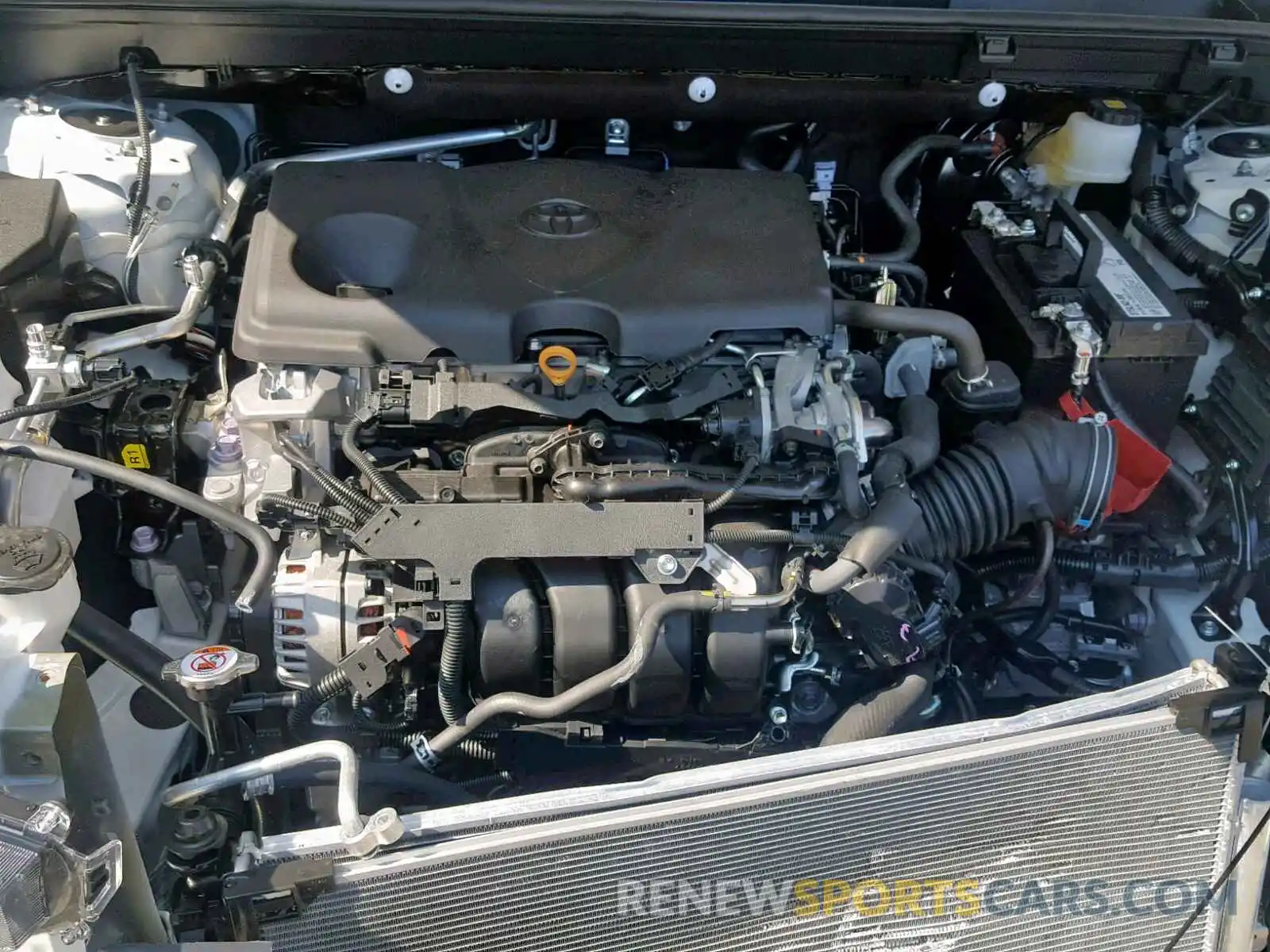 7 Photograph of a damaged car 2T3C1RFV4KC013271 TOYOTA RAV4 XLE P 2019