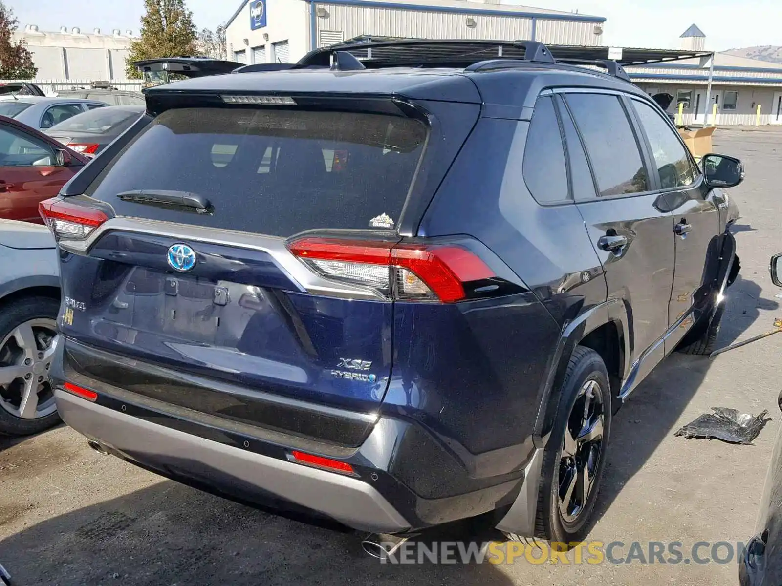 4 Photograph of a damaged car JTMEWRFV7KD518744 TOYOTA RAV4 XSE 2019