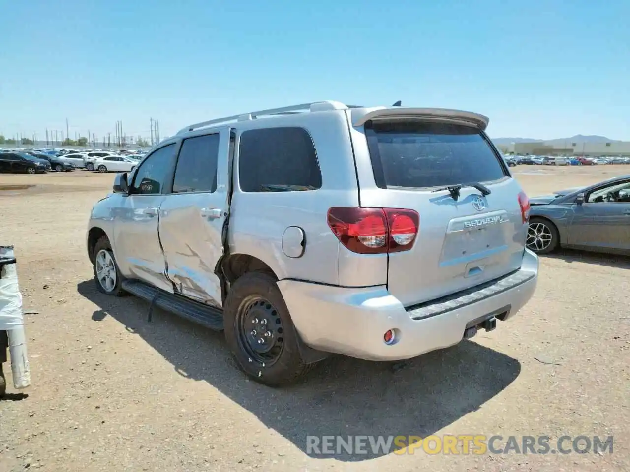 3 Photograph of a damaged car 5TDBY5G10KS168430 TOYOTA SEQUOIA 2019