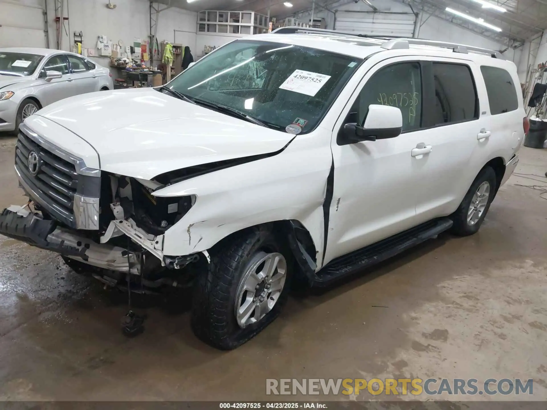2 Photograph of a damaged car 5TDBY5G11KS166492 TOYOTA SEQUOIA 2019