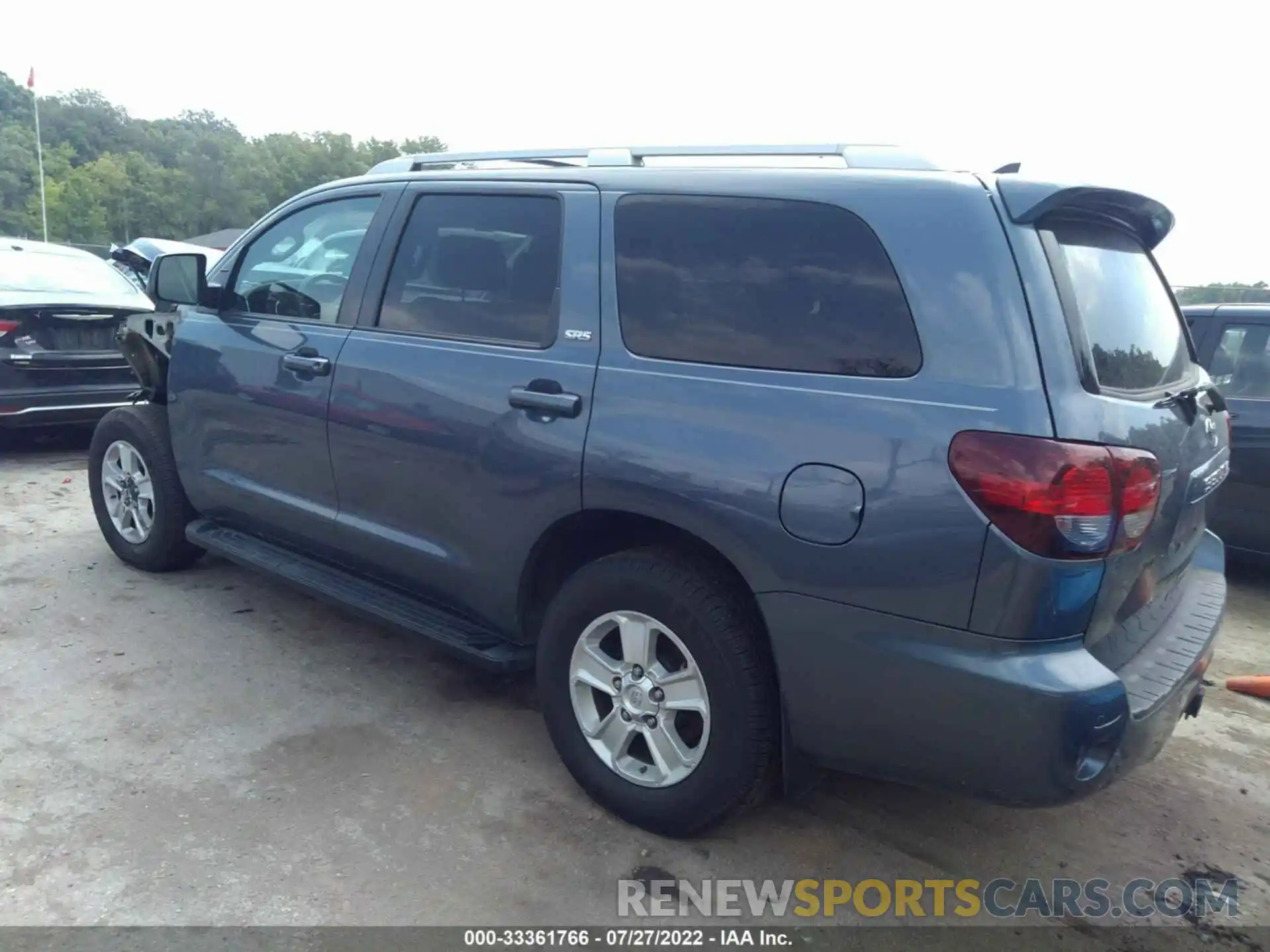 3 Photograph of a damaged car 5TDBY5G12KS168672 TOYOTA SEQUOIA 2019