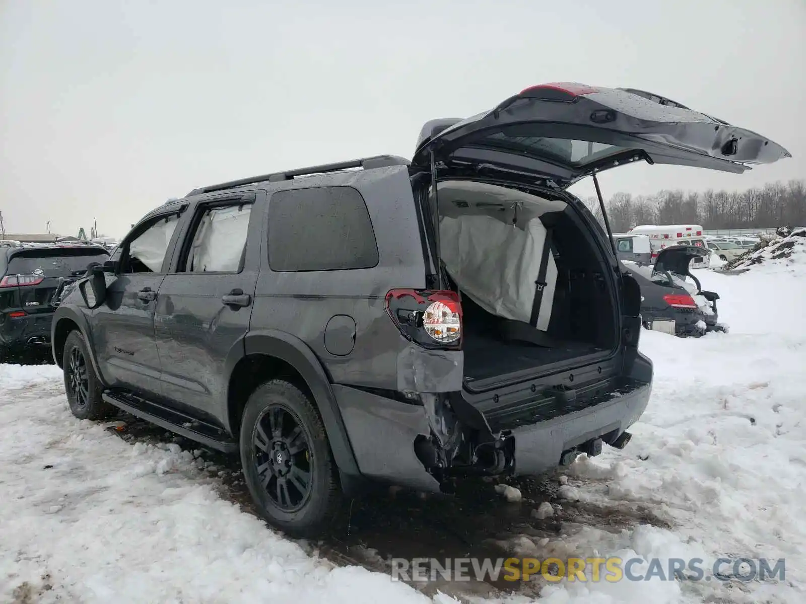 3 Photograph of a damaged car 5TDBY5G12KS169093 TOYOTA SEQUOIA 2019