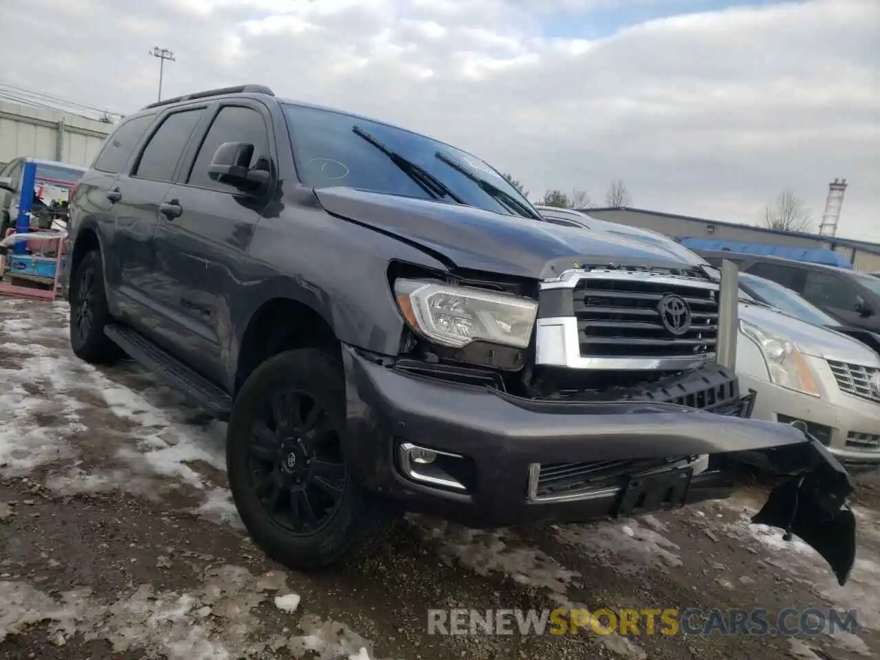 1 Photograph of a damaged car 5TDBY5G13KS172889 TOYOTA SEQUOIA 2019