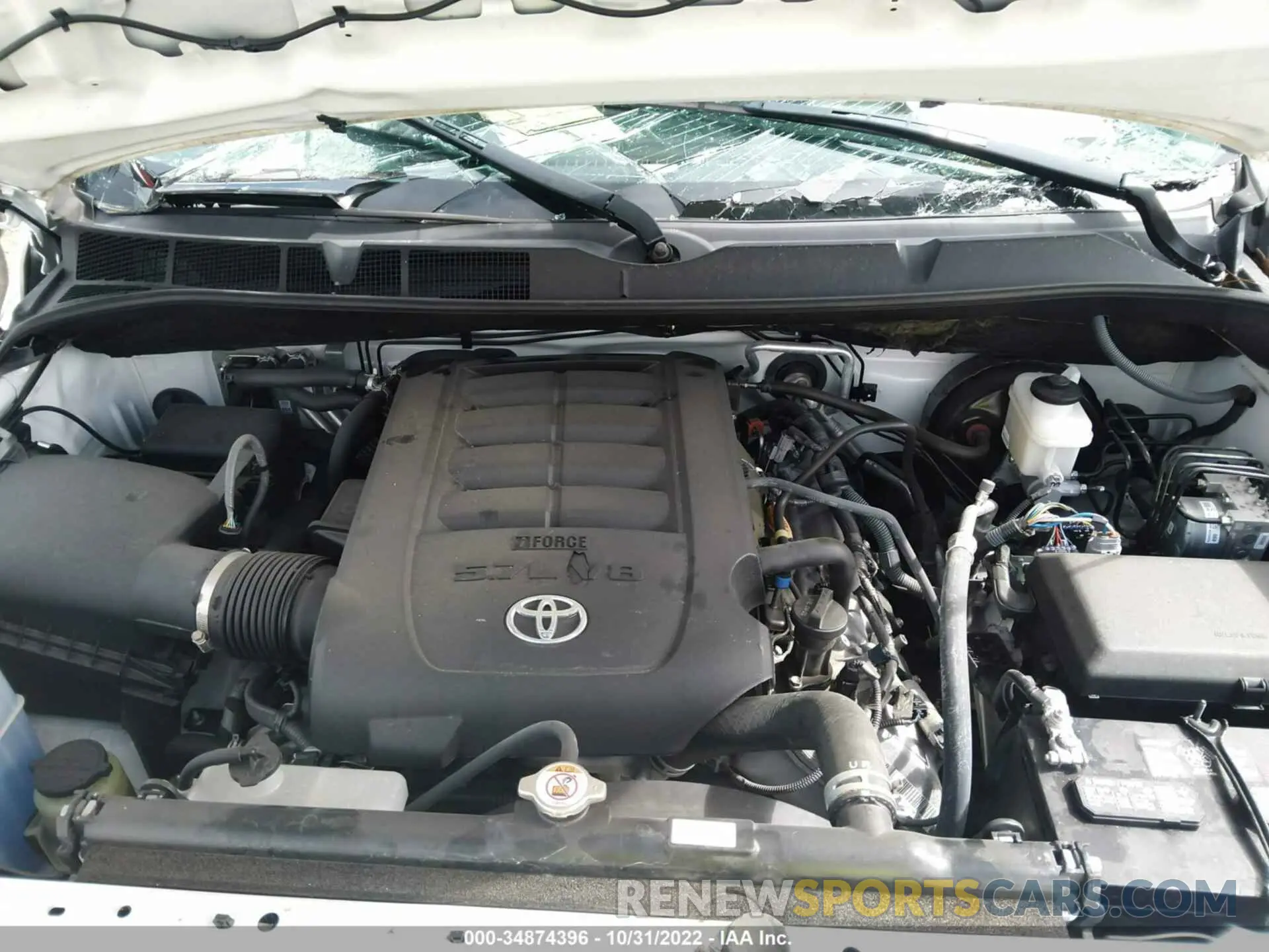 10 Photograph of a damaged car 5TDBY5G13KS174562 TOYOTA SEQUOIA 2019