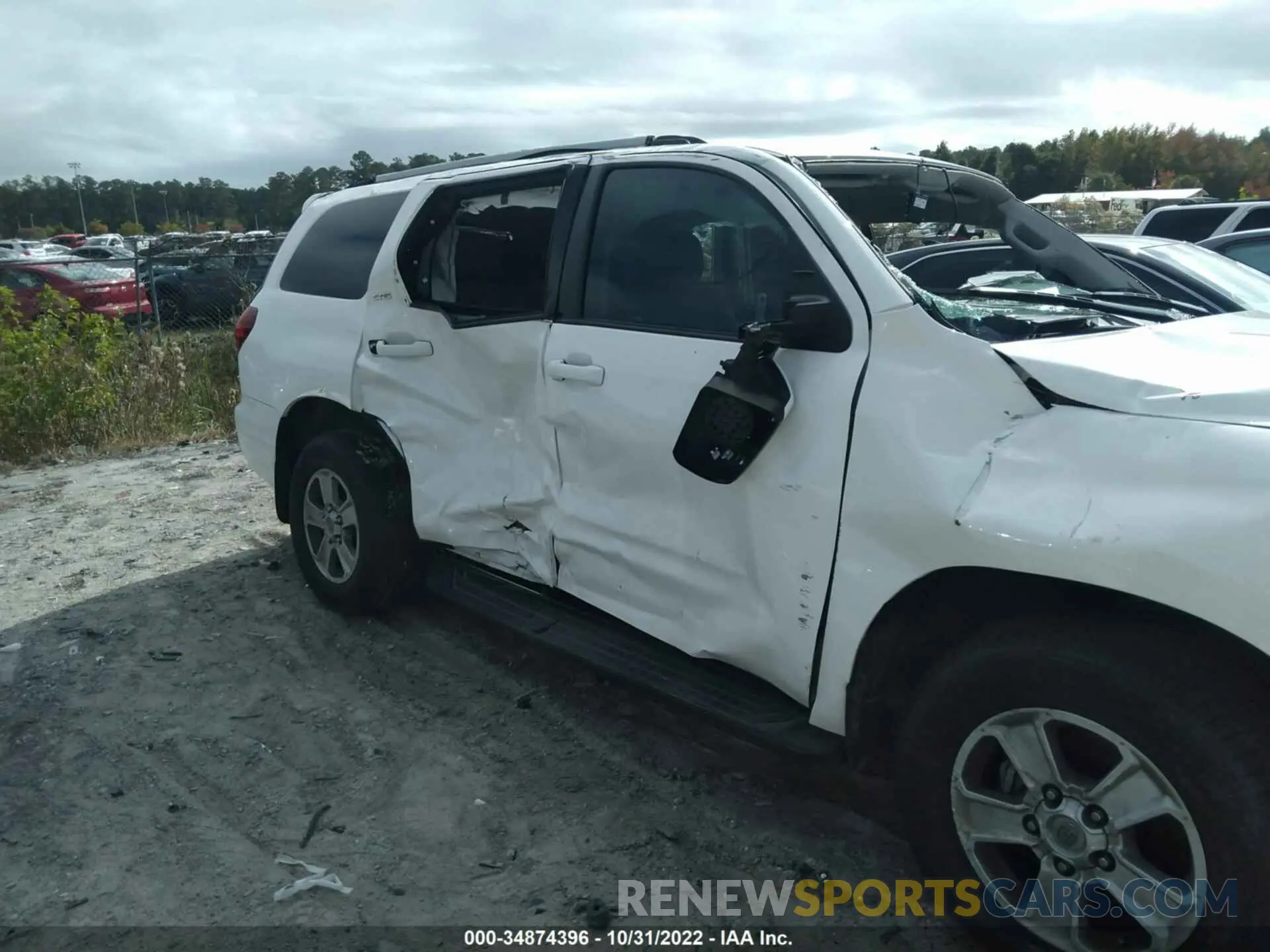 6 Photograph of a damaged car 5TDBY5G13KS174562 TOYOTA SEQUOIA 2019
