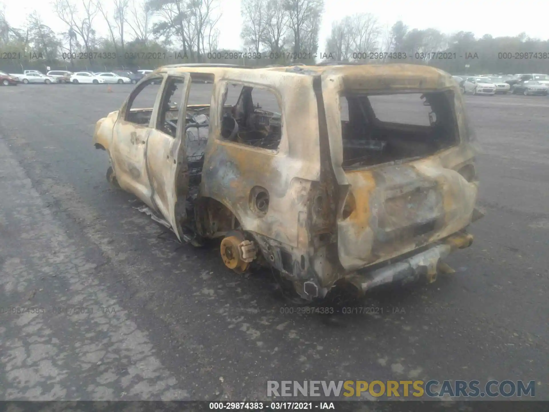 3 Photograph of a damaged car 5TDBY5G15KS169346 TOYOTA SEQUOIA 2019