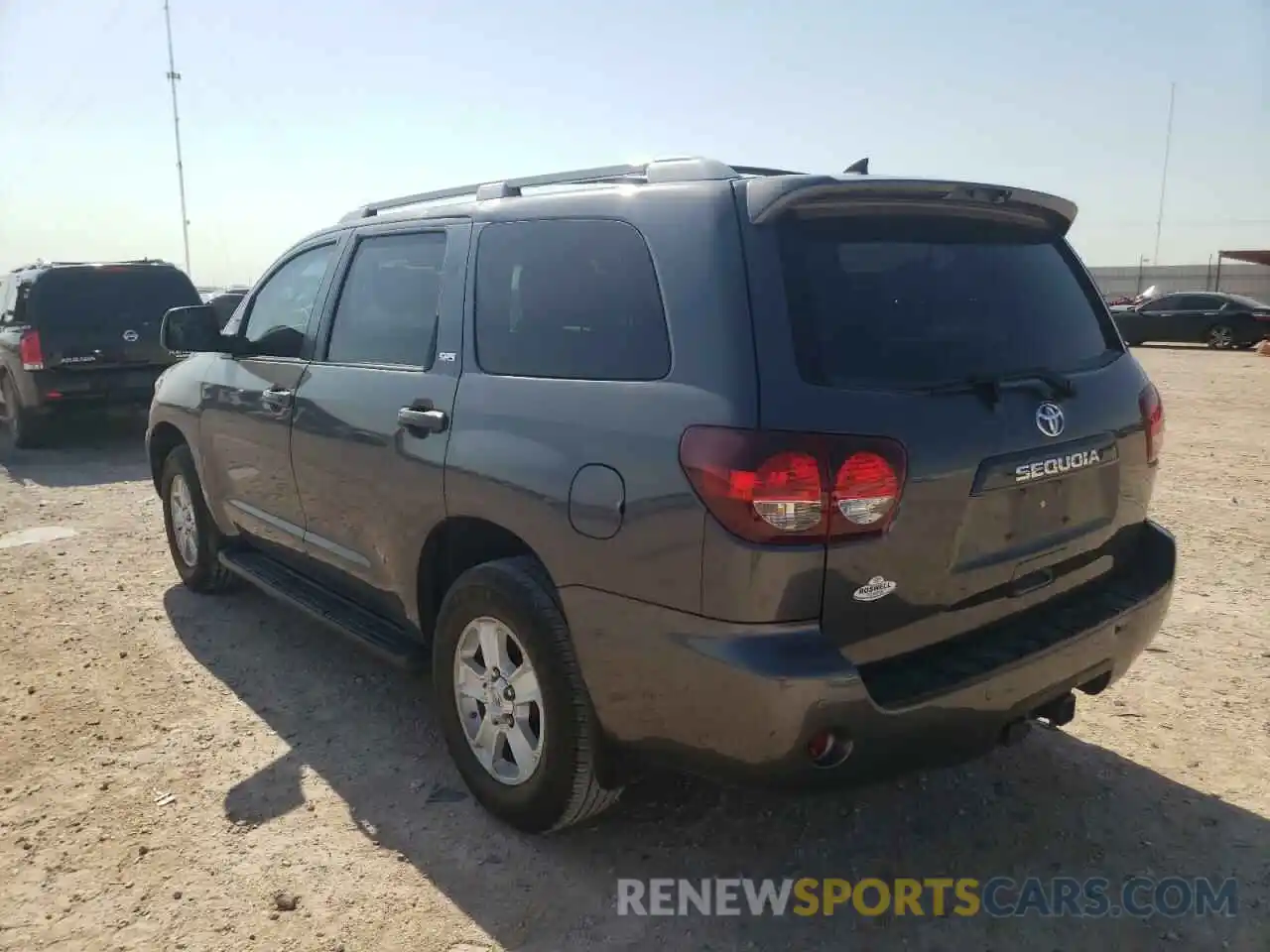 3 Photograph of a damaged car 5TDBY5G17KS166626 TOYOTA SEQUOIA 2019