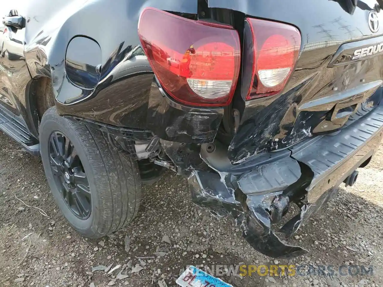 9 Photograph of a damaged car 5TDBY5G17KS171664 TOYOTA SEQUOIA 2019