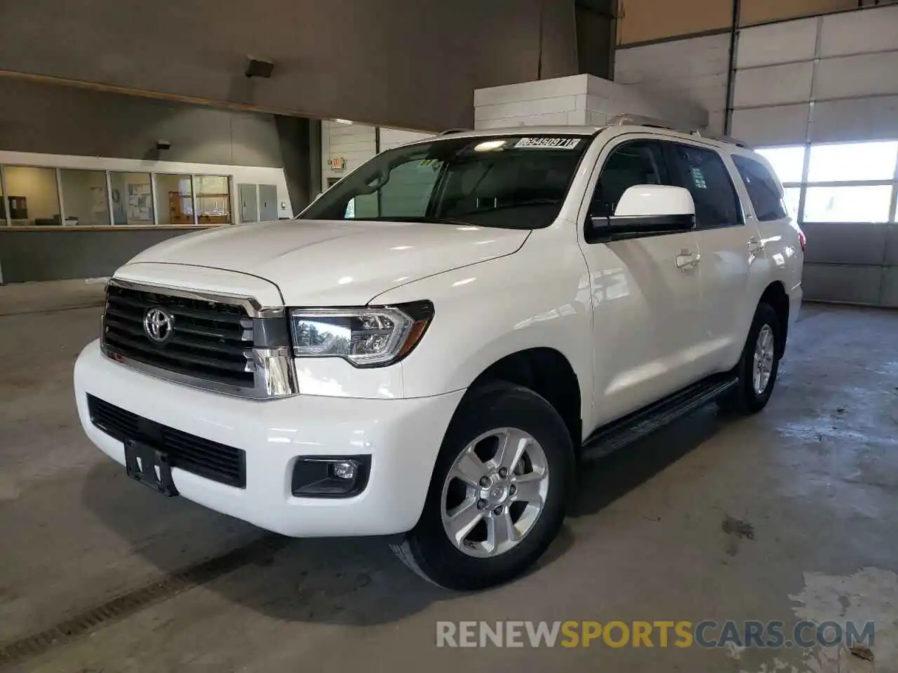 2 Photograph of a damaged car 5TDBY5G19KS169933 TOYOTA SEQUOIA 2019