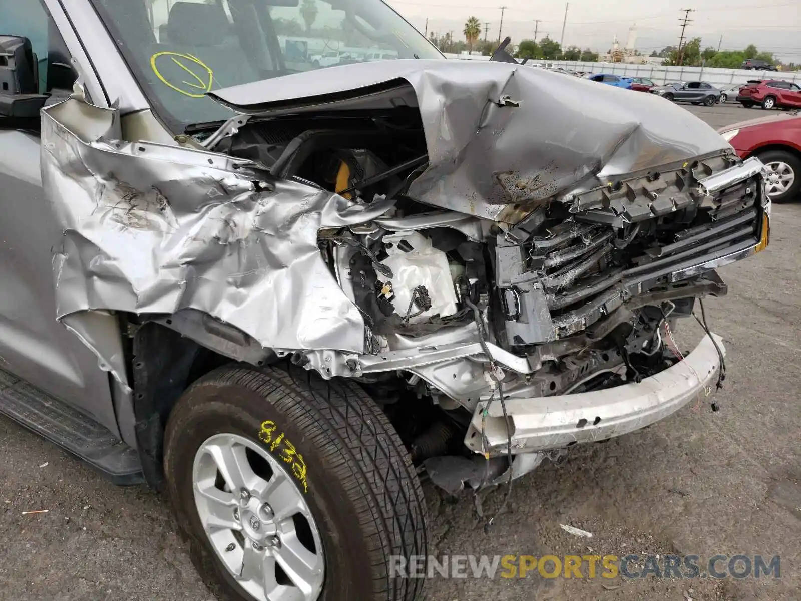 9 Photograph of a damaged car 5TDBY5G19KS173240 TOYOTA SEQUOIA 2019