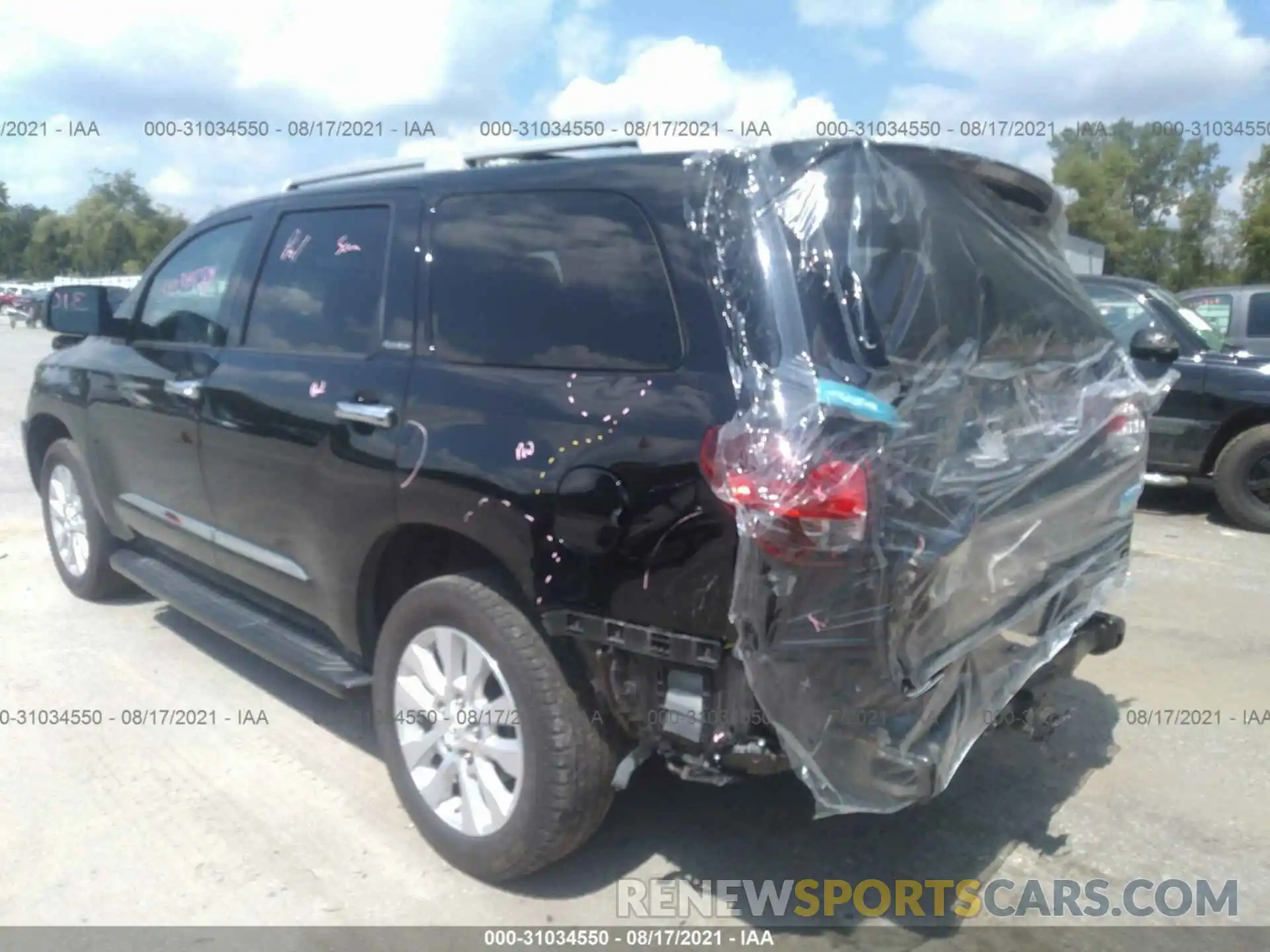 3 Photograph of a damaged car 5TDDY5G11KS172012 TOYOTA SEQUOIA 2019