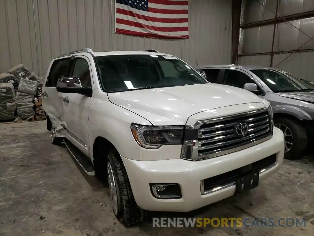 1 Photograph of a damaged car 5TDDY5G12KS167210 TOYOTA SEQUOIA 2019