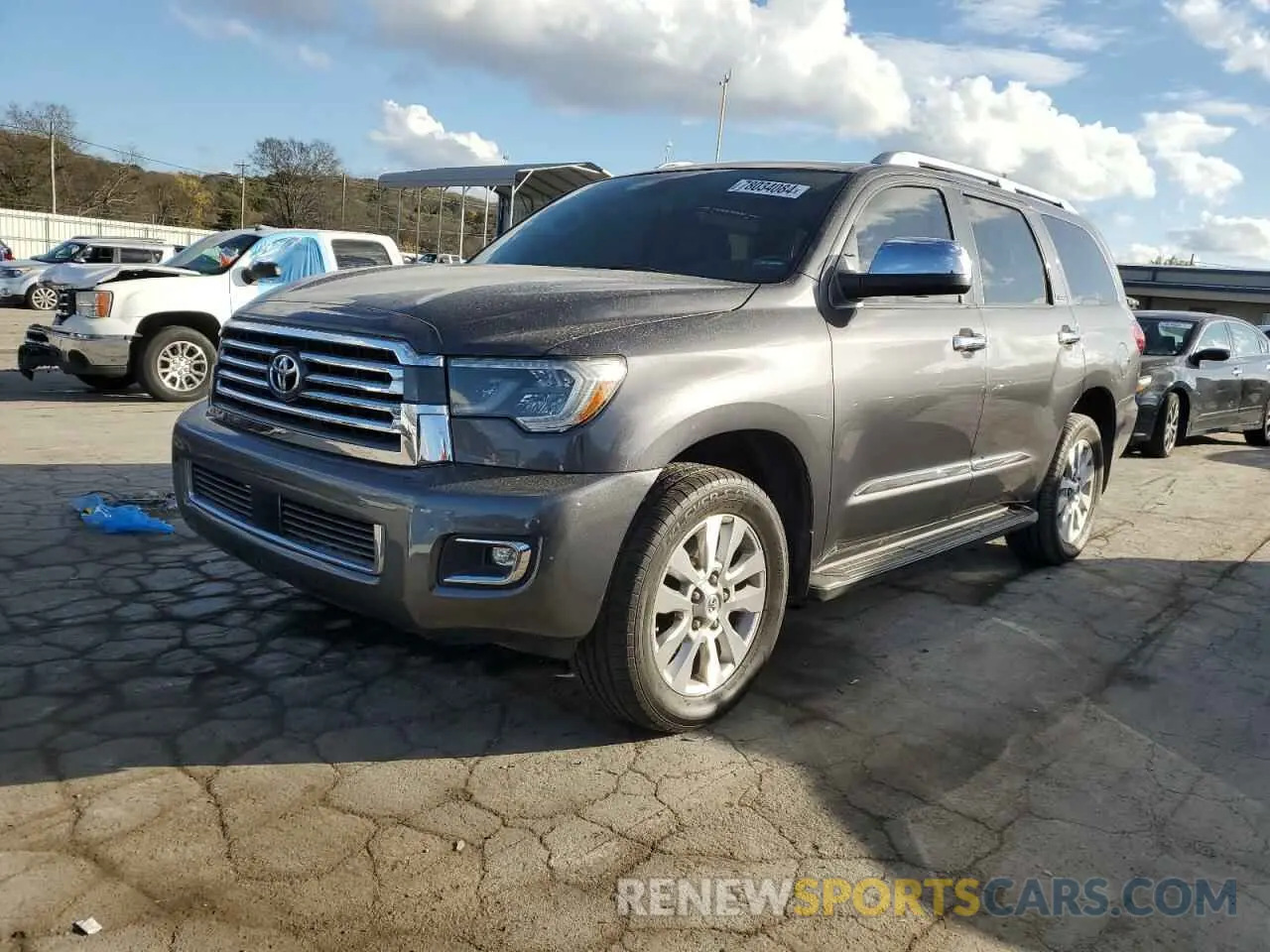 1 Photograph of a damaged car 5TDDY5G12KS171824 TOYOTA SEQUOIA 2019