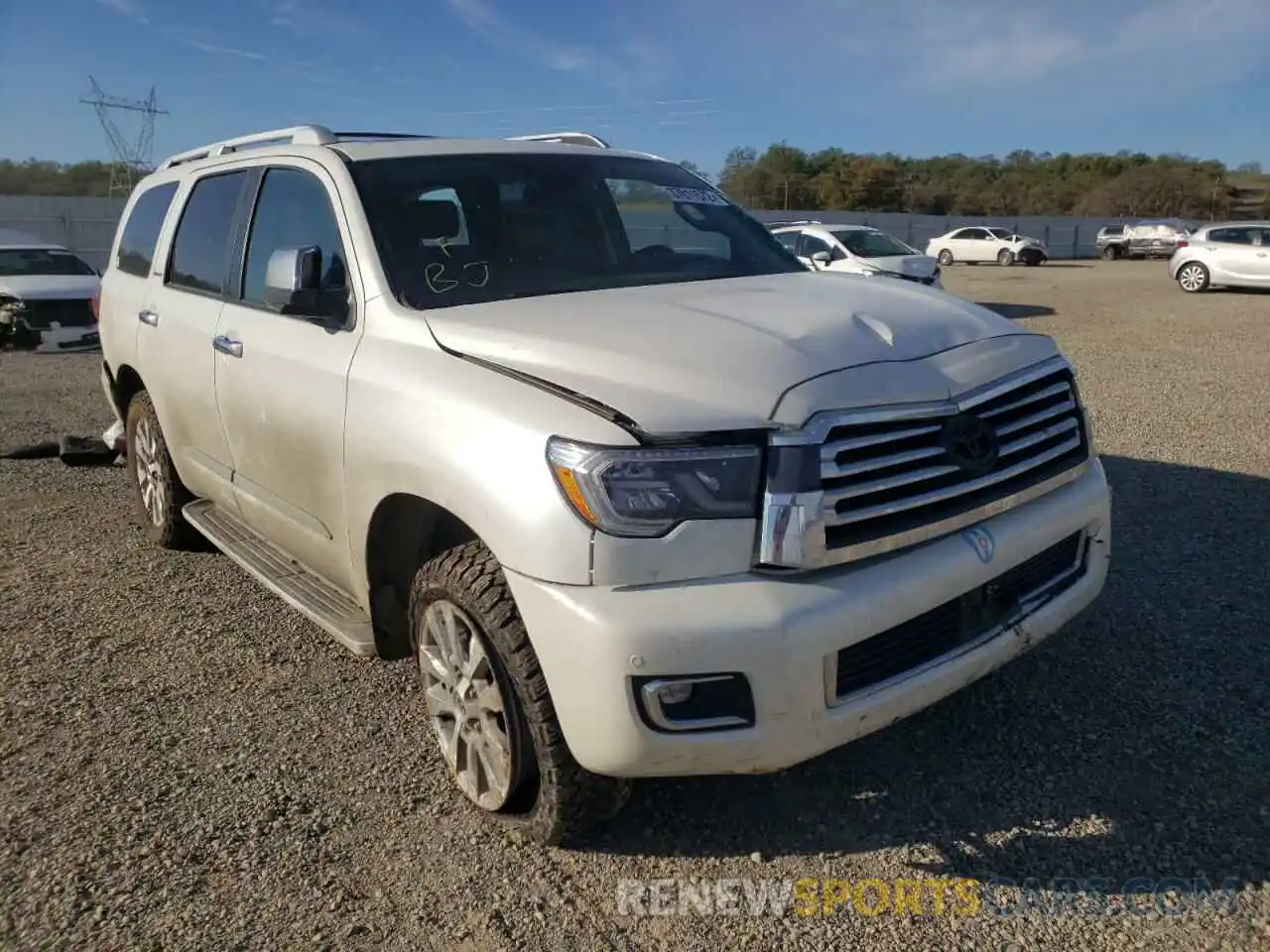 1 Photograph of a damaged car 5TDDY5G13KS168379 TOYOTA SEQUOIA 2019