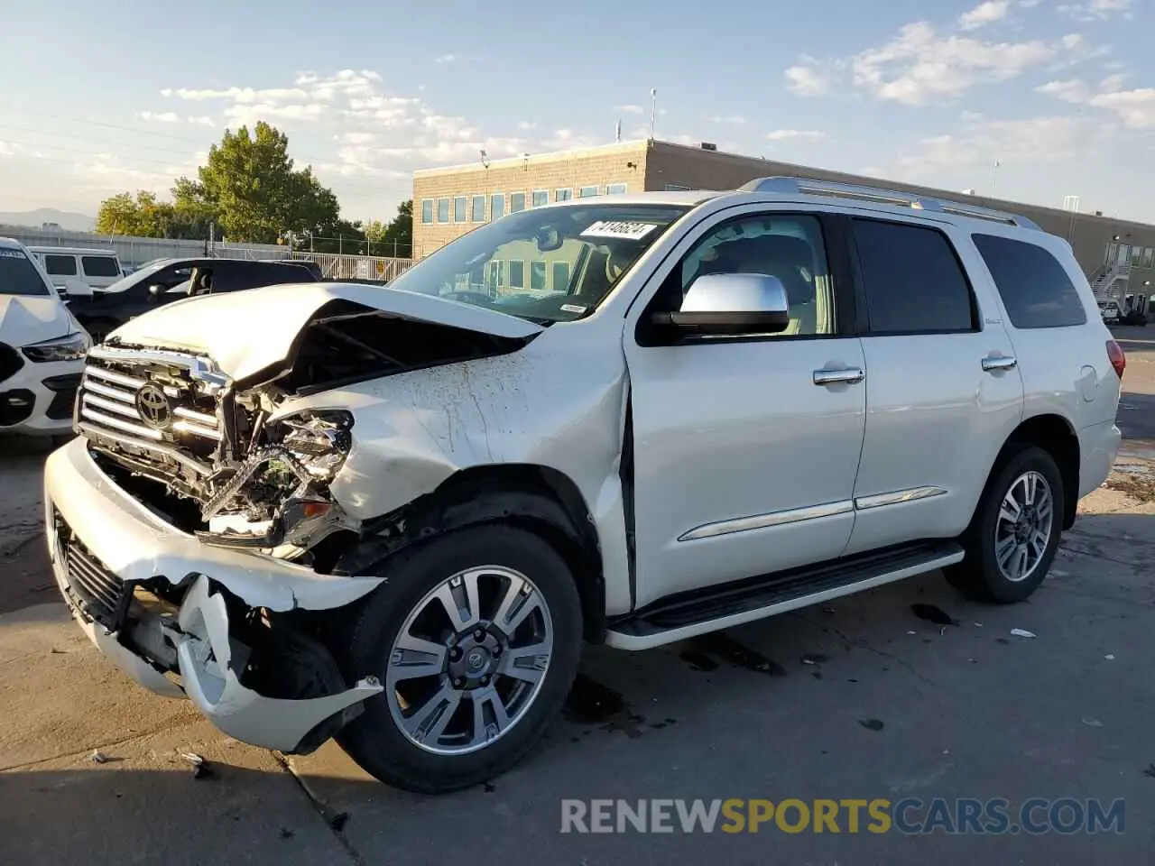 1 Photograph of a damaged car 5TDDY5G15KS168285 TOYOTA SEQUOIA 2019