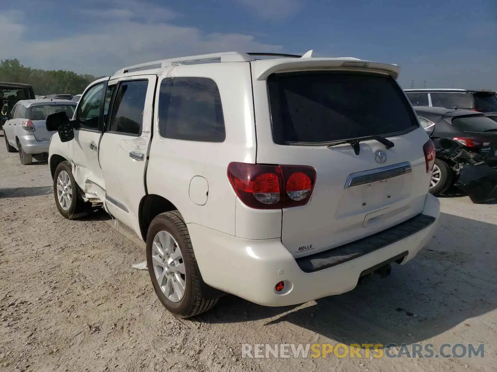 3 Photograph of a damaged car 5TDDY5G17KS168269 TOYOTA SEQUOIA 2019