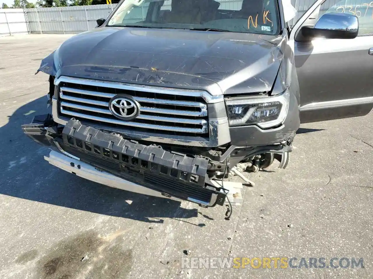 9 Photograph of a damaged car 5TDDY5G18KS166420 TOYOTA SEQUOIA 2019