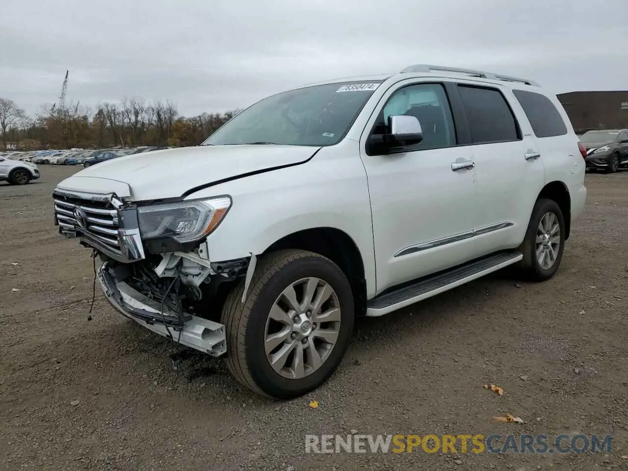1 Photograph of a damaged car 5TDDY5G19KS165616 TOYOTA SEQUOIA 2019