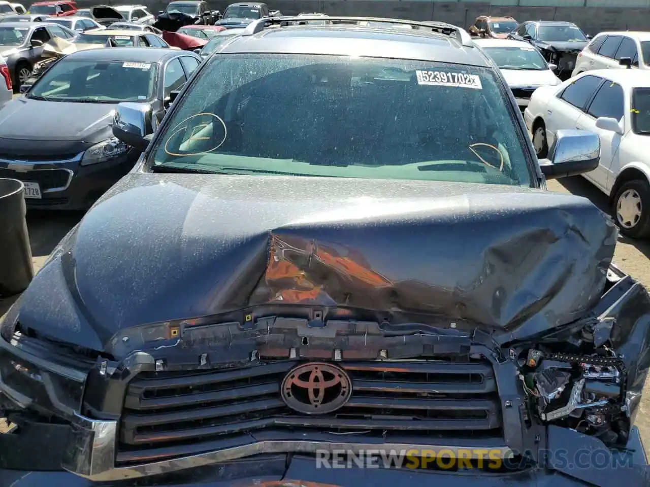 7 Photograph of a damaged car 5TDJY5G10KS166835 TOYOTA SEQUOIA 2019